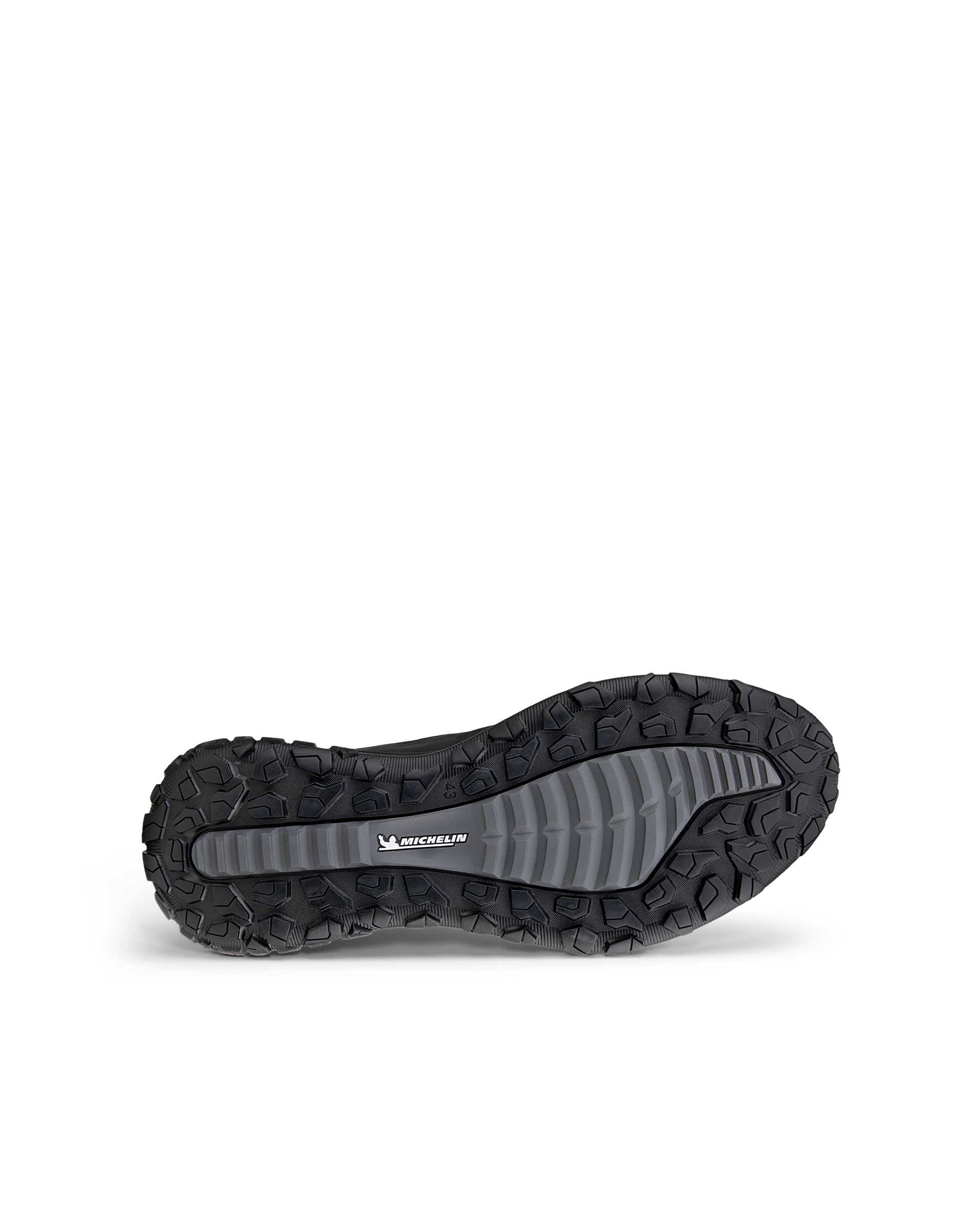 ECCO ULT-TRN Low メンズ ヌバックウォータープルーフハイキングシューズ - ブラック - Sole