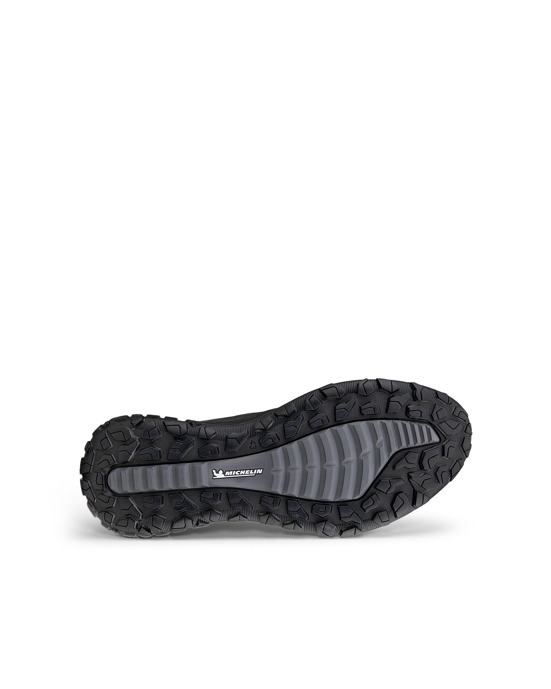 ECCO ULT-TRN Low メンズ ヌバックウォータープルーフハイキングシューズ - ブラック - Sole