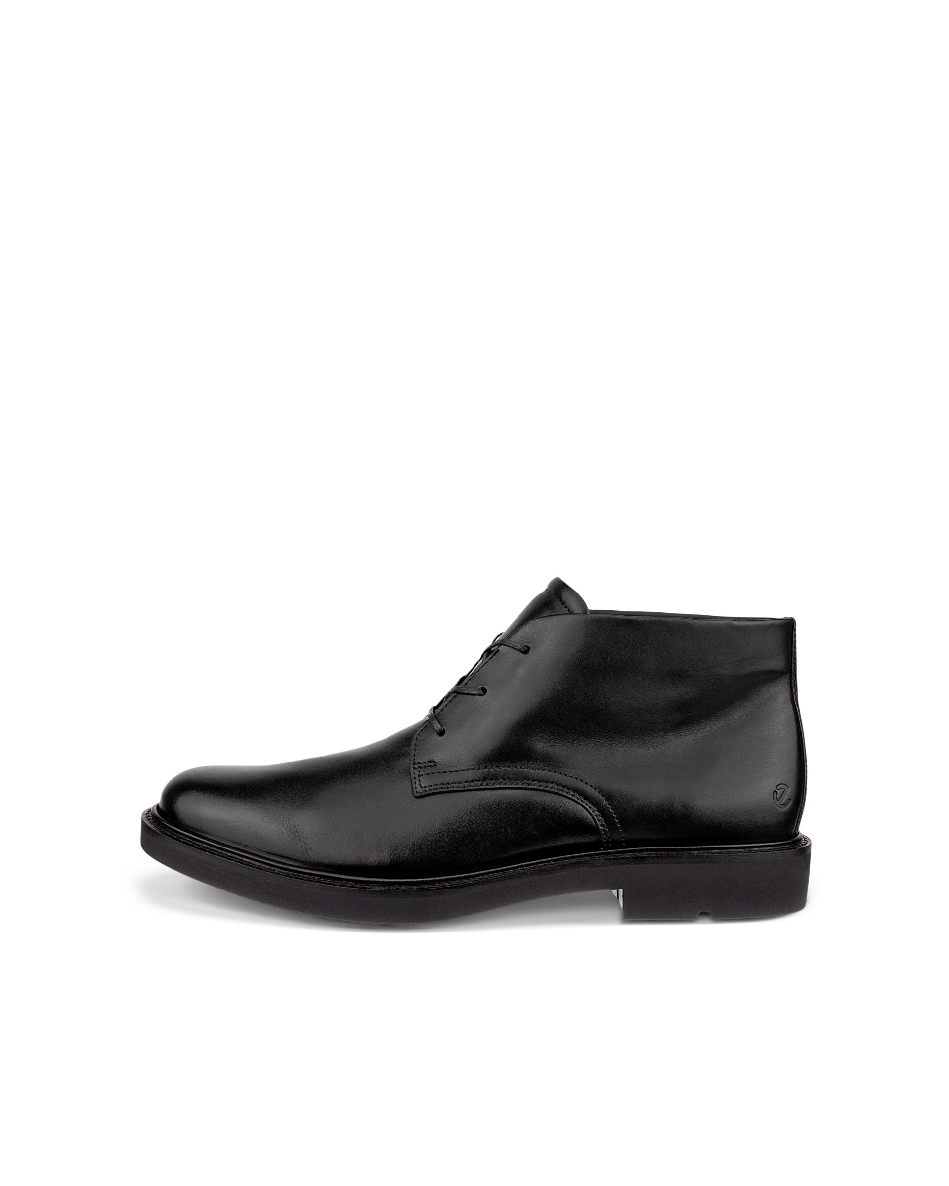 ECCO® Metropole London férfi bőr Chukka bakancs - Fekete - Outside