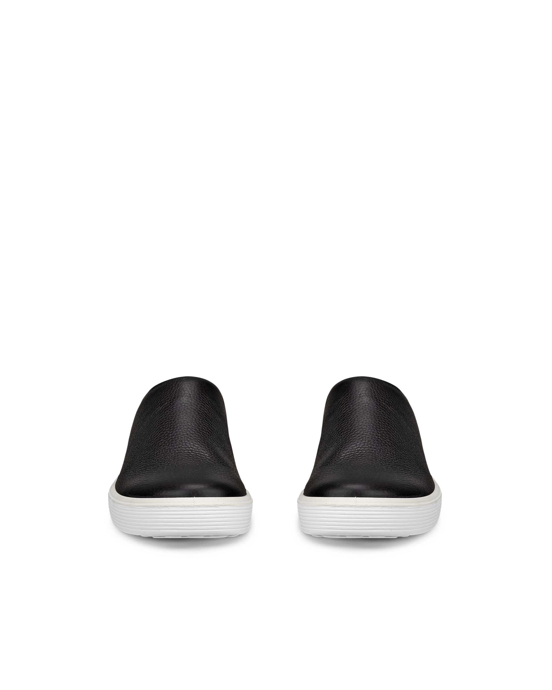 Dámské kožené tenisky ECCO® Soft 60 - Černá - Front pair