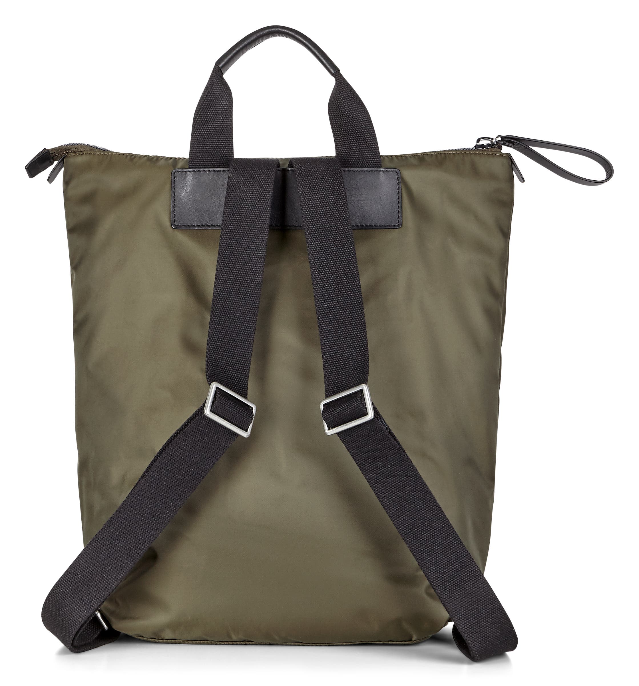 ECCO® Palle Easypack Textile Backpack - Green - Back