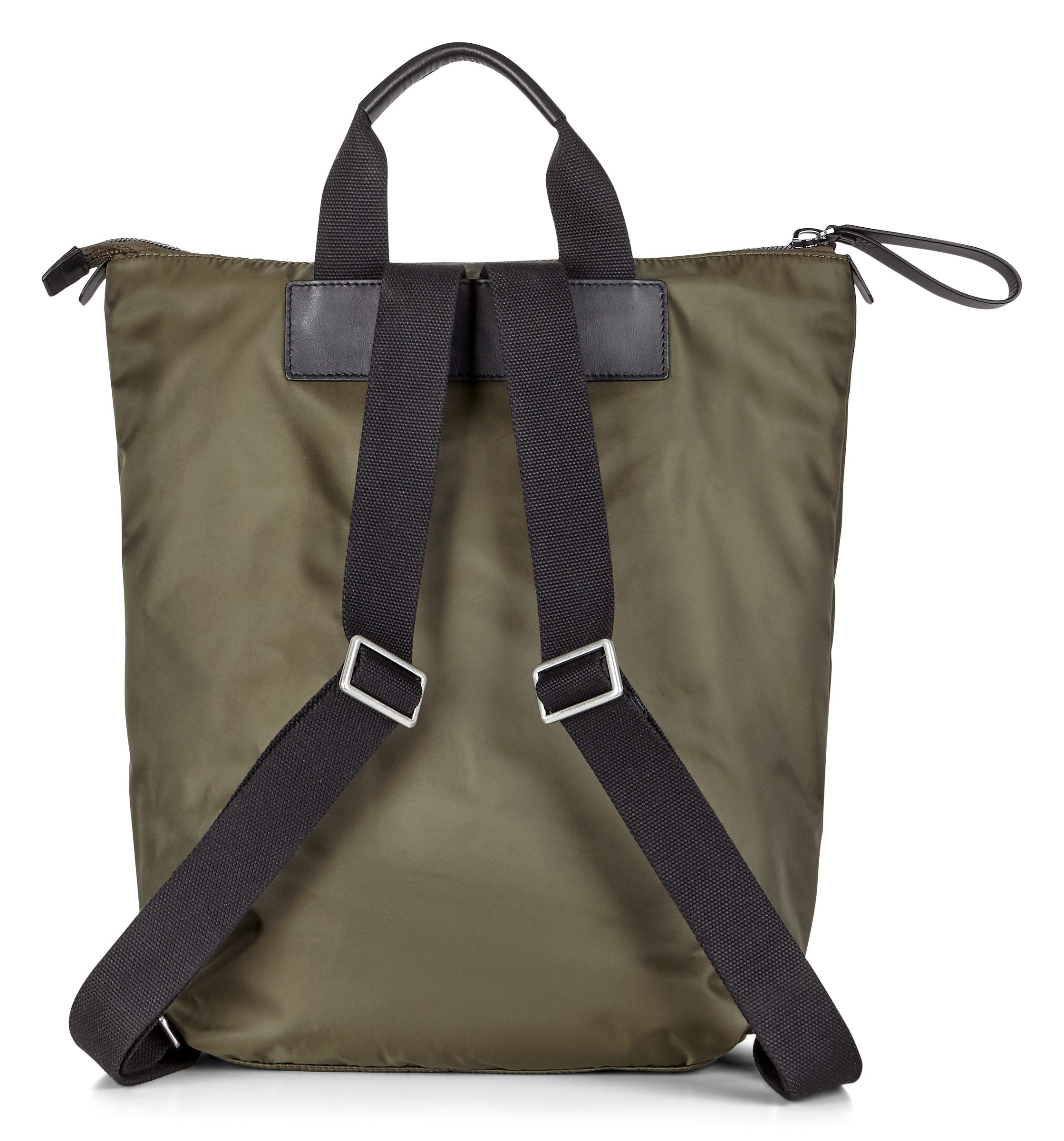 ECCO® Palle Easypack Textile Backpack - Green - Back