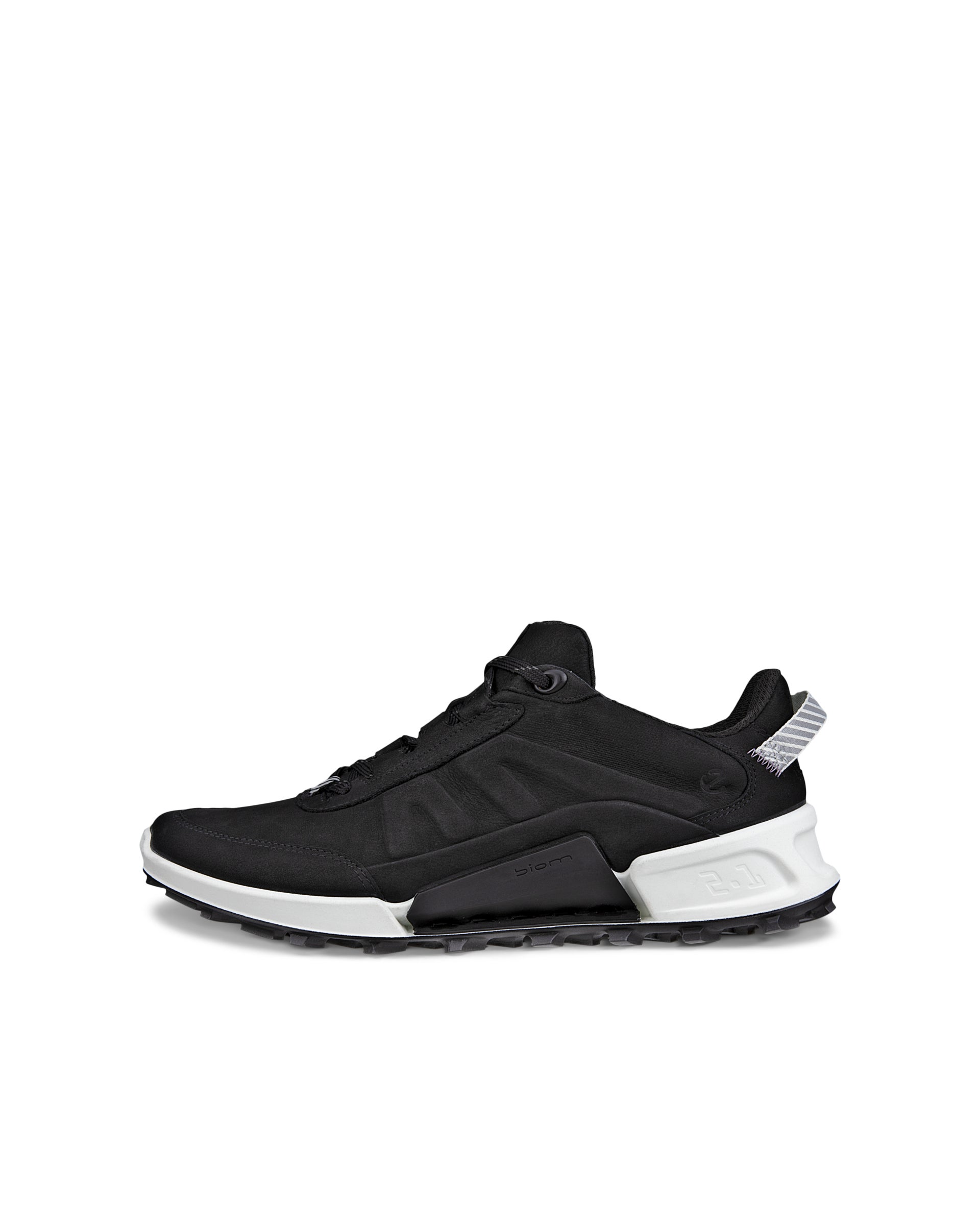 ECCO® Biom 2.1 X Mountain Dames nubuck wandelschoen - Zwart - Outside