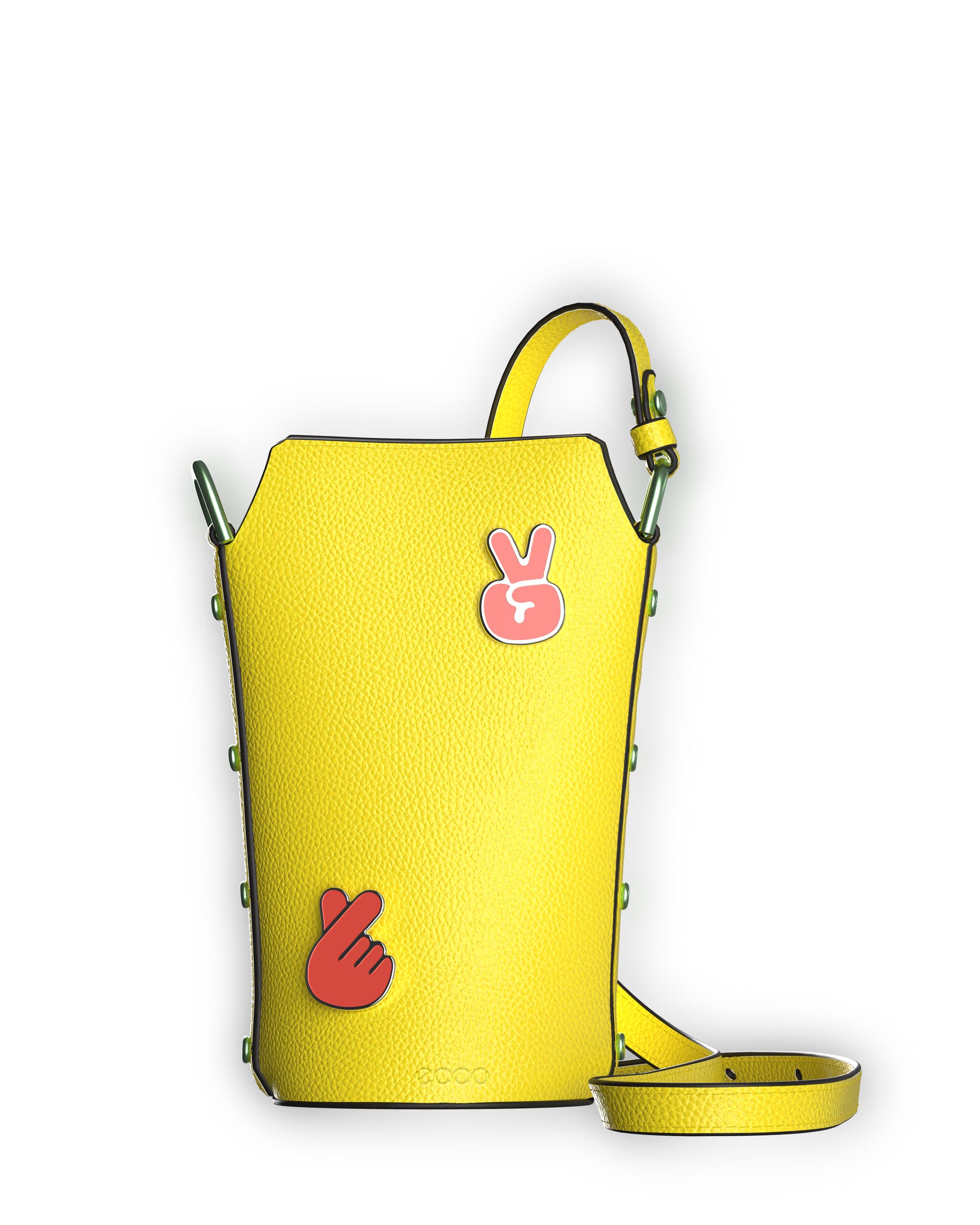 ECCO Pot Bag - Yellow - Main