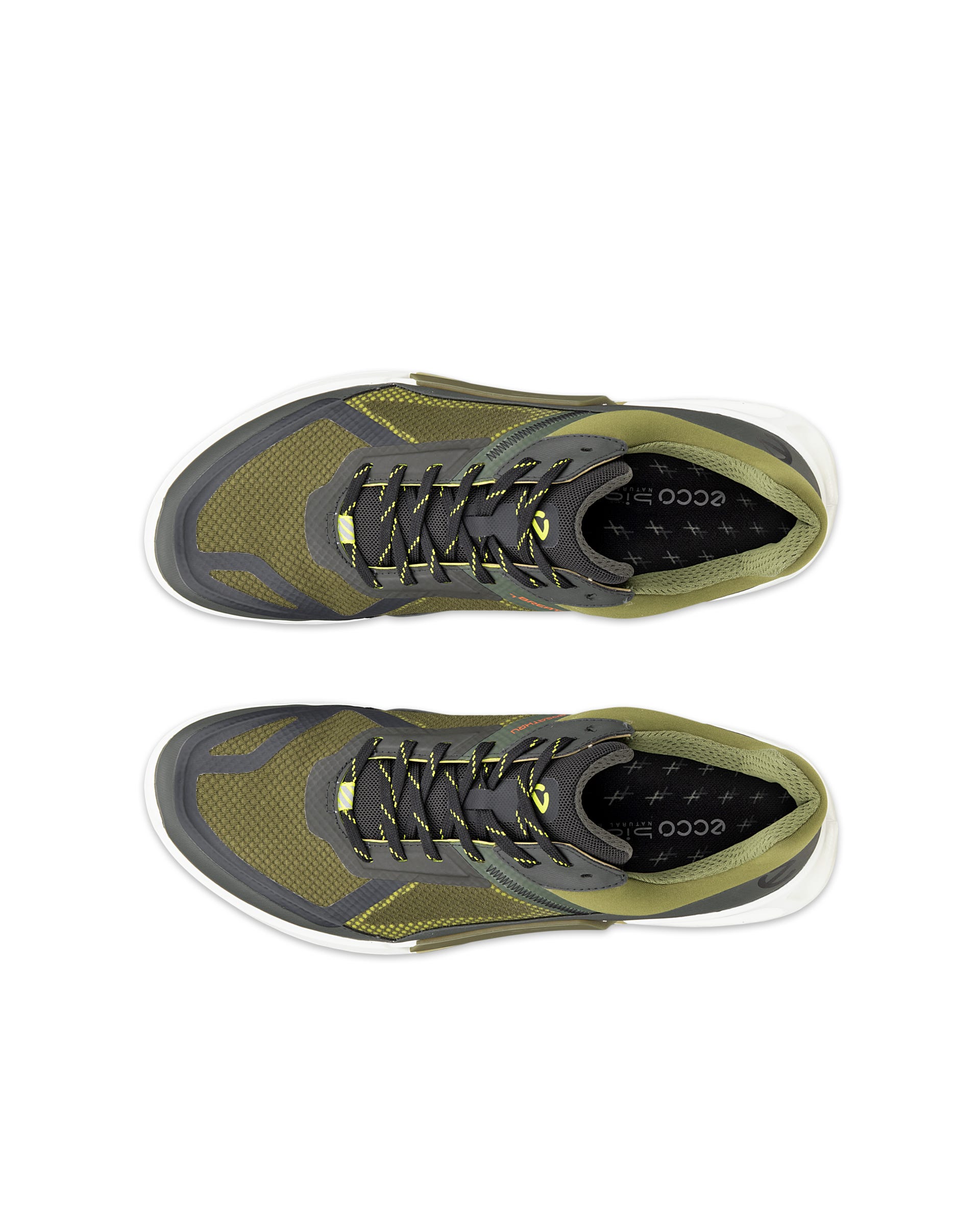 ECCO® BIOM 2.1 X Mountain Herren Textil Wanderschuh - Grün - Top left pair