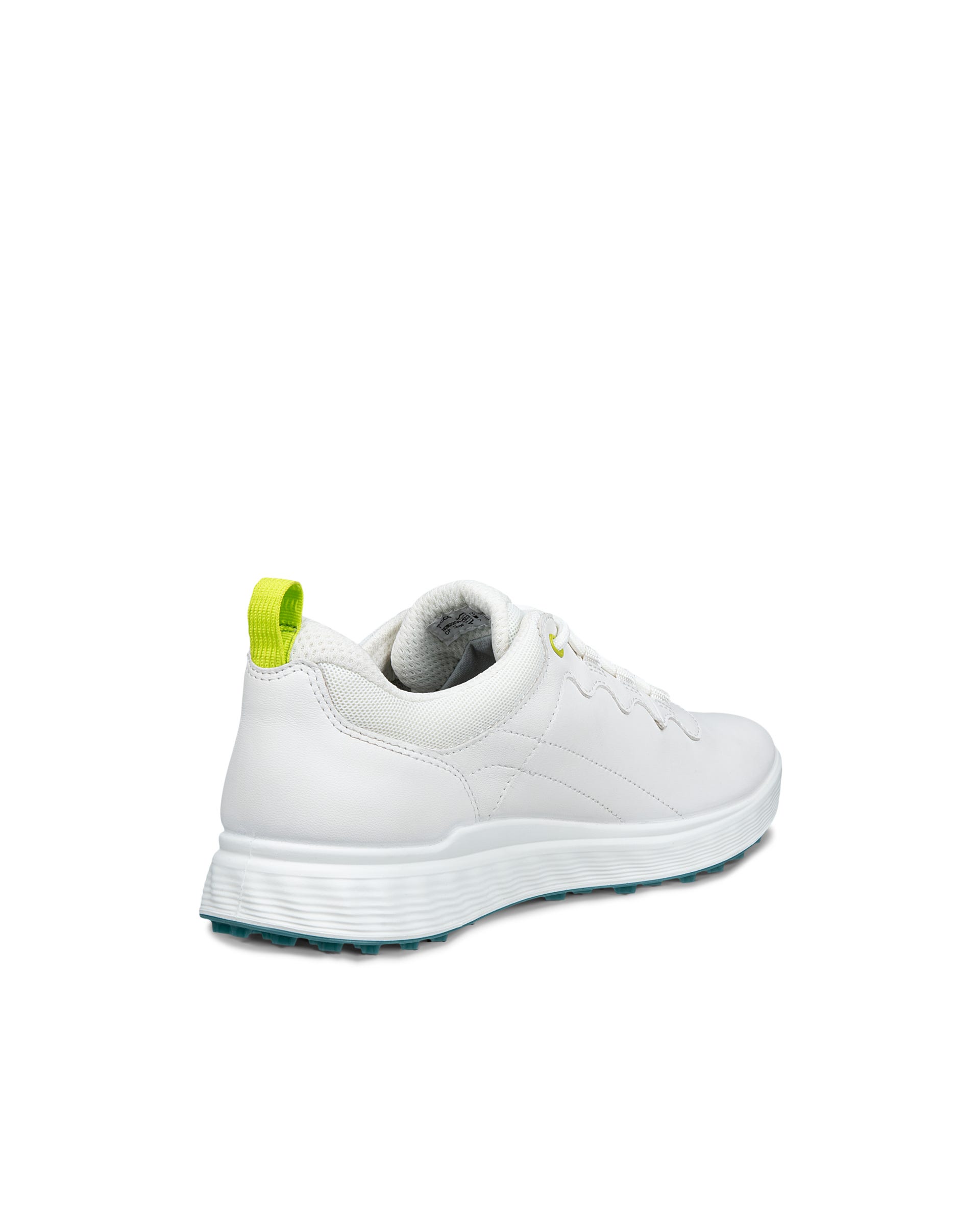 Women's ECCO® Golf S-Casual Leather Waterproof Golf Shoe | White