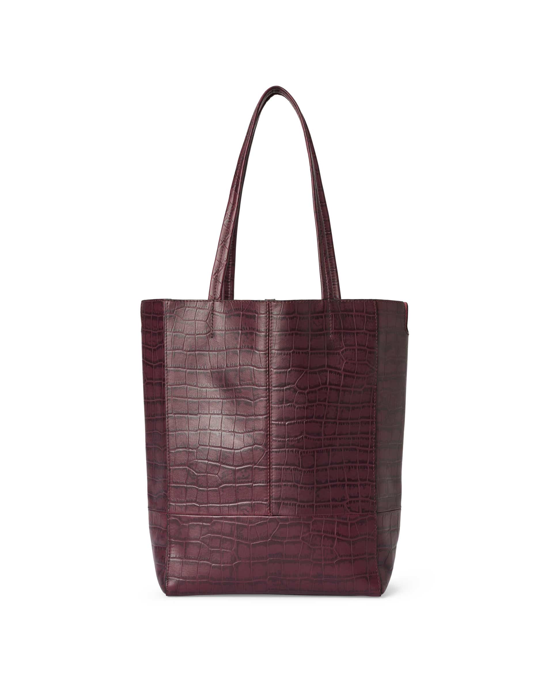 ECCO Aven Tote レザートートバッグ - パープル - Back
