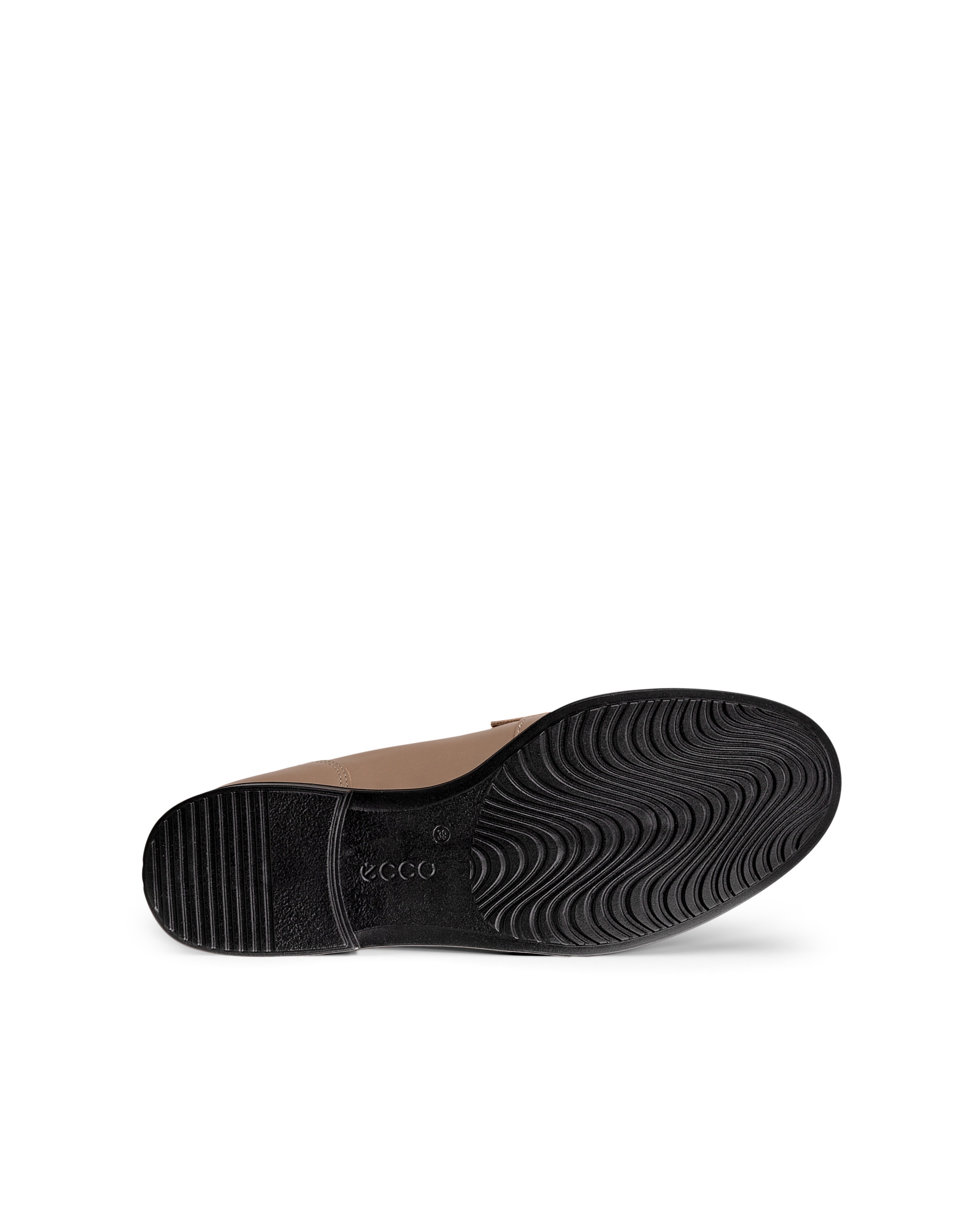 Dámské kožené mokasíny ECCO® Dress Classic 15 - Béžová - Sole