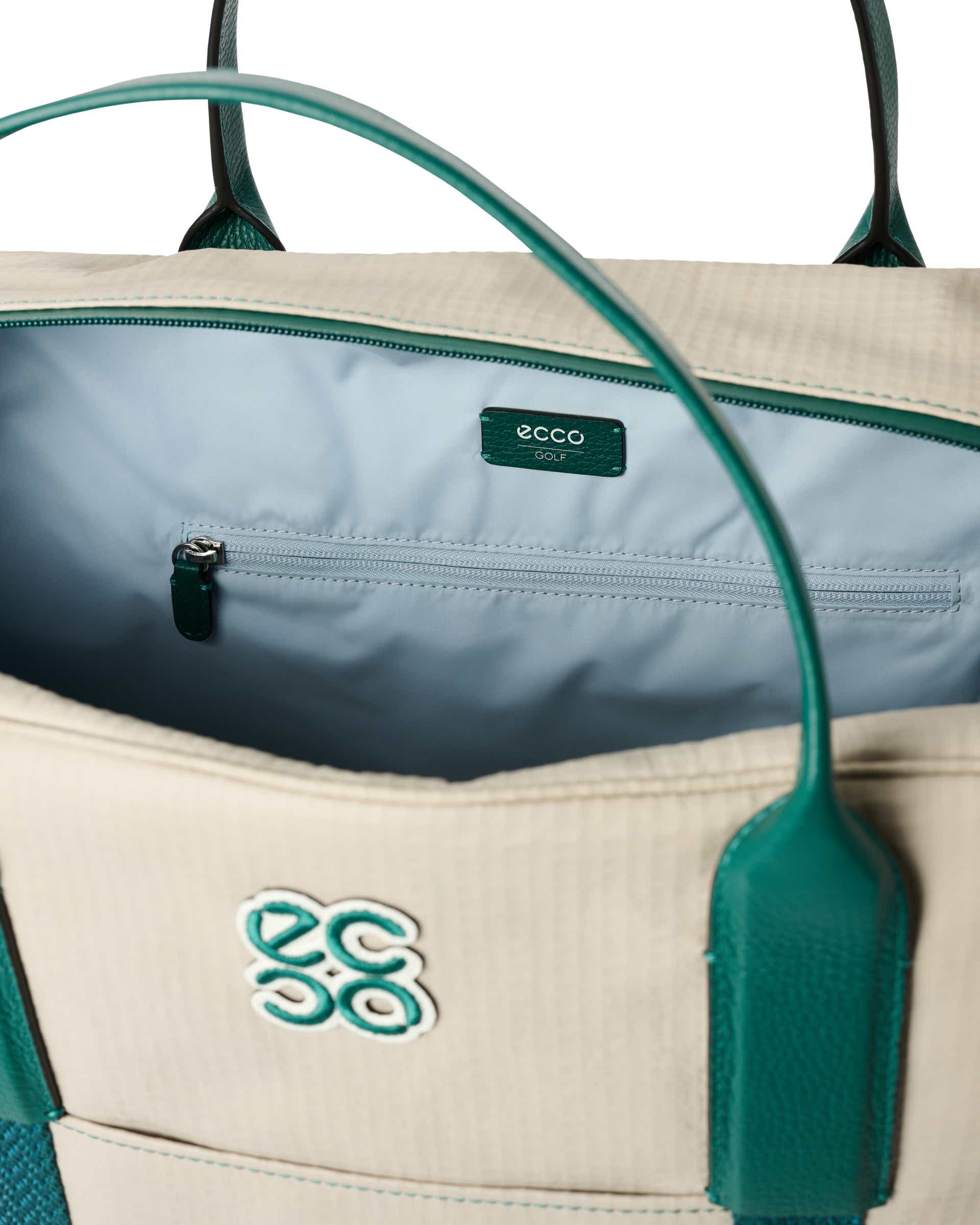 ECCO® GOLF BOSTON ZEFER Leder-Dufflebag - Beige - Inside