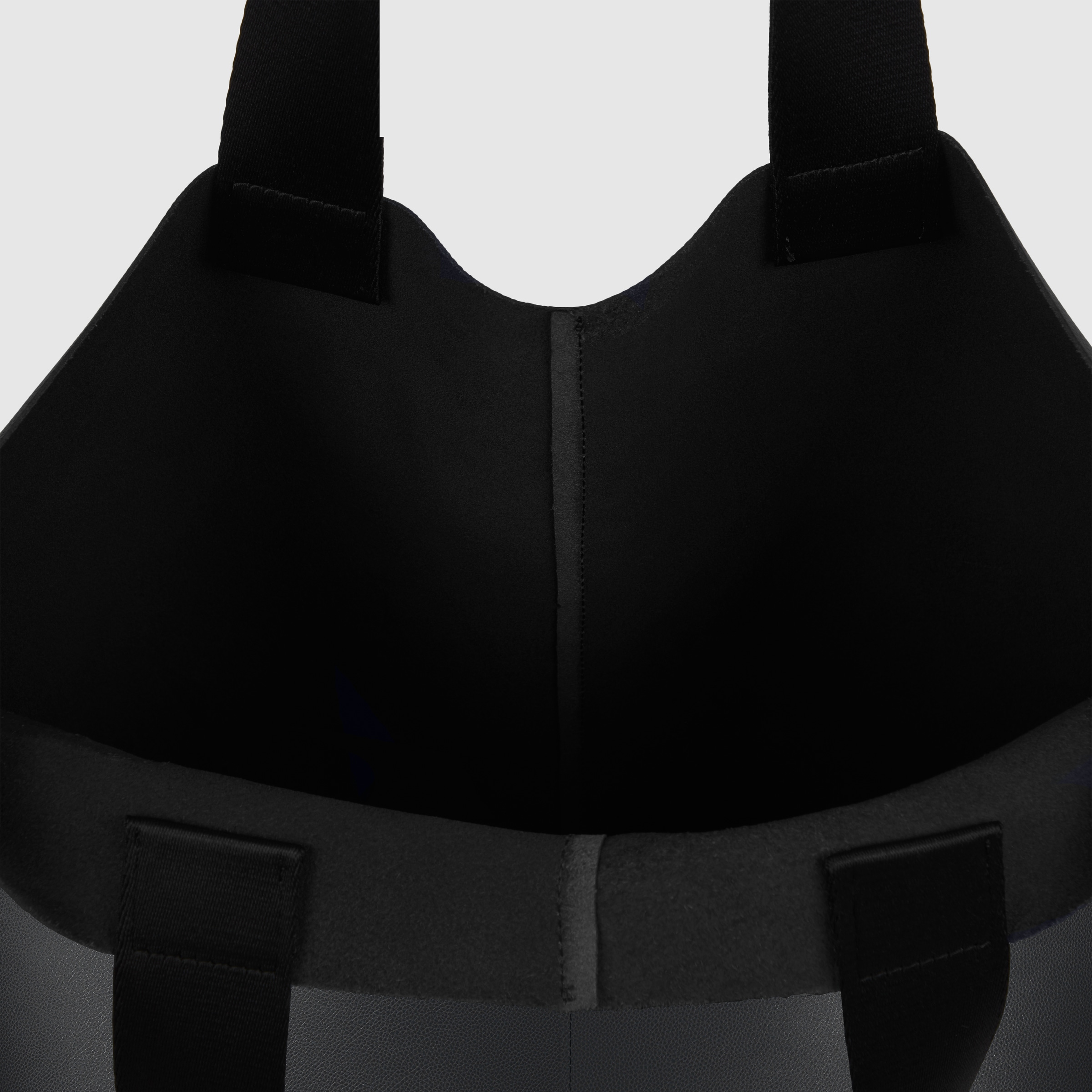 ECCO® Upcycled East-West Leather Shopper | Black