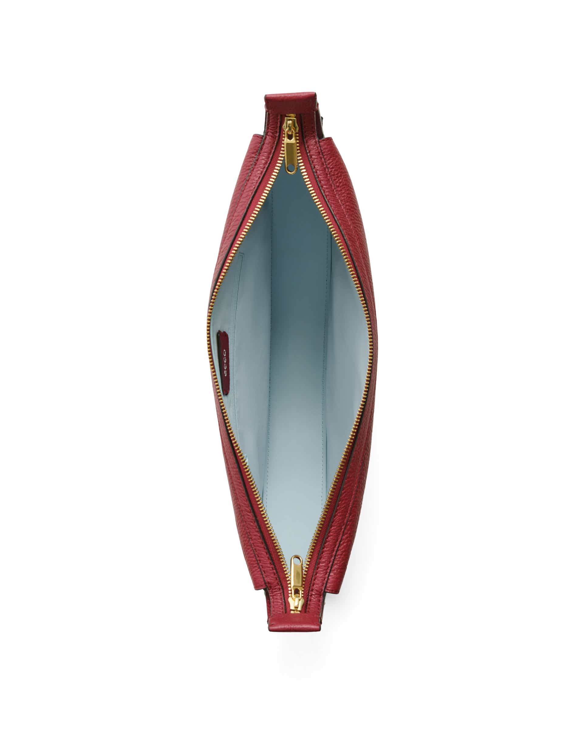 ECCO® Fortune Bag sac hobo en cuir - Rouge - Birdeye