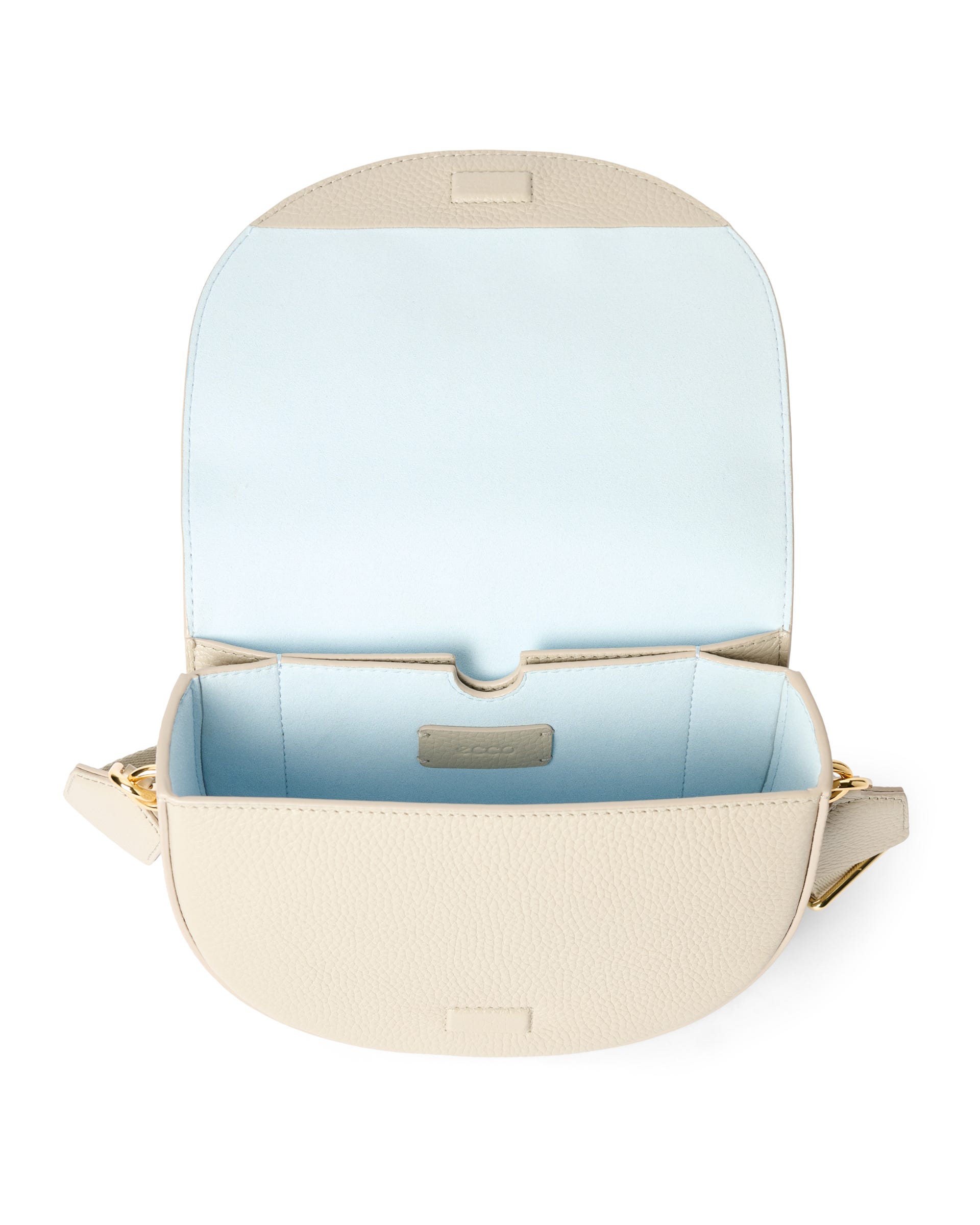 ECCO® ESSENTIAL SADDLE BAG dame sadelveske skinn - Beige - Main