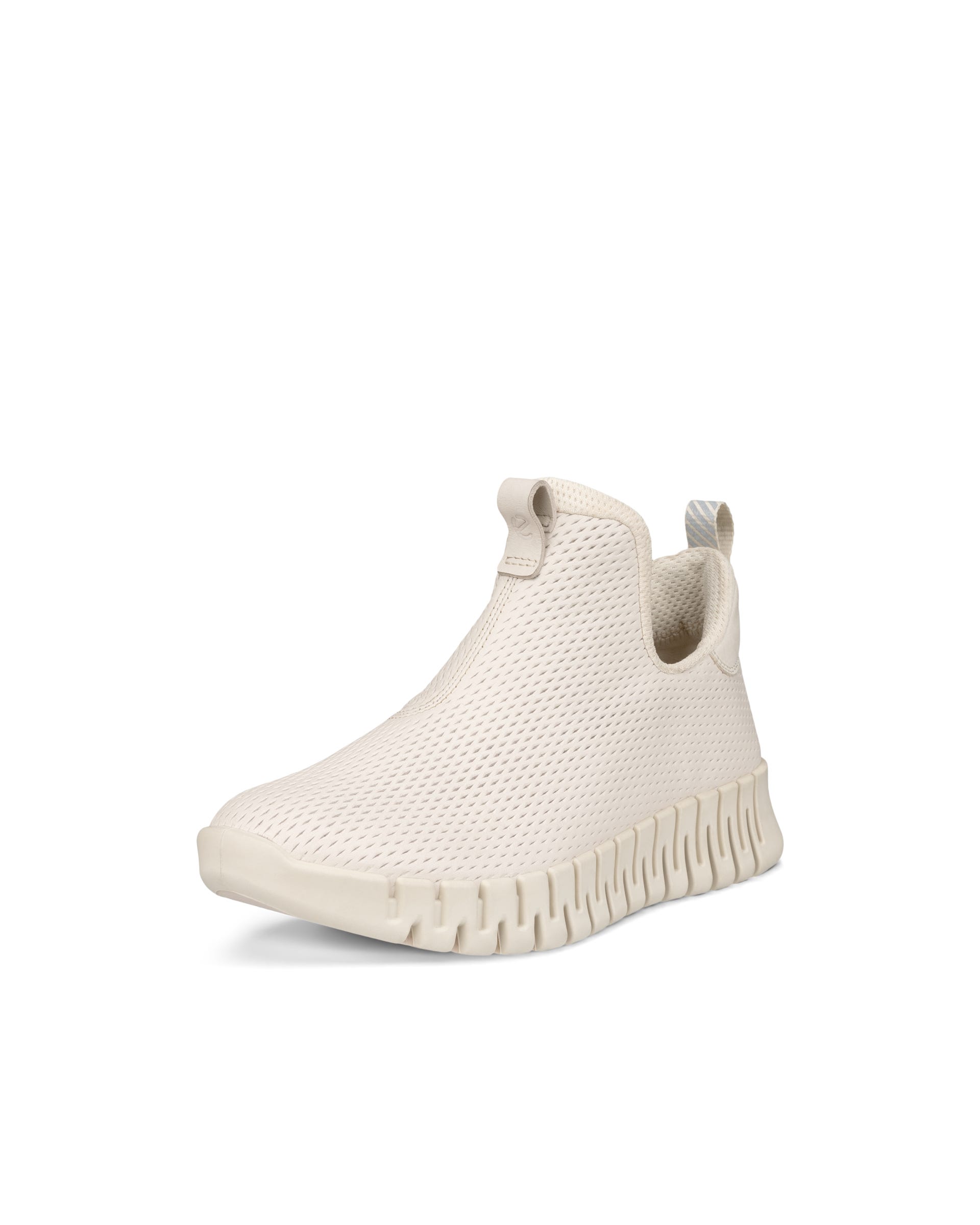 ECCO Women's Gruuv Flexible Sole Sneakers - Beige - Outside