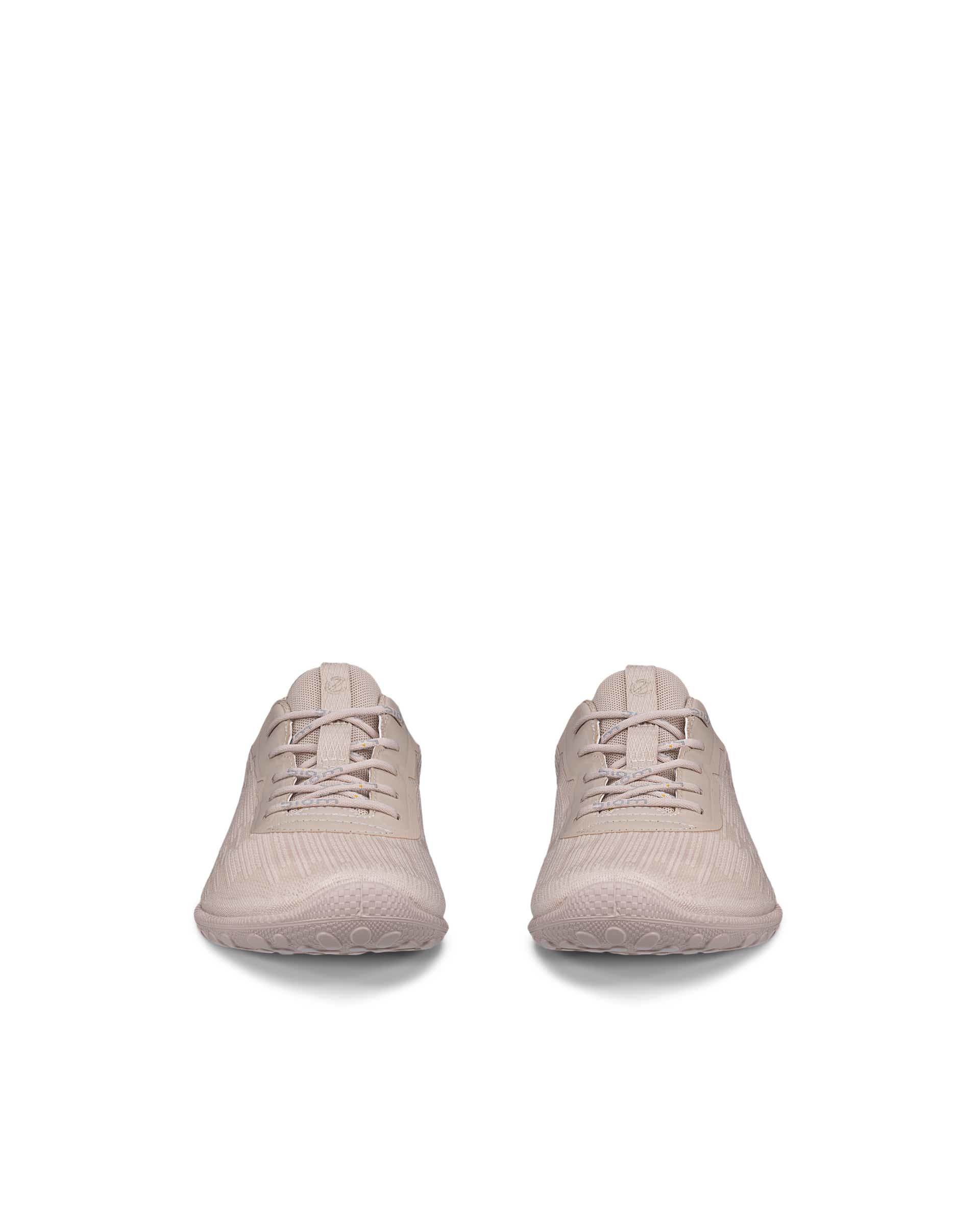 Damskie sznurowane buty tekstylne ECCO® BIOM EVERYDAY - Różowy - Front pair