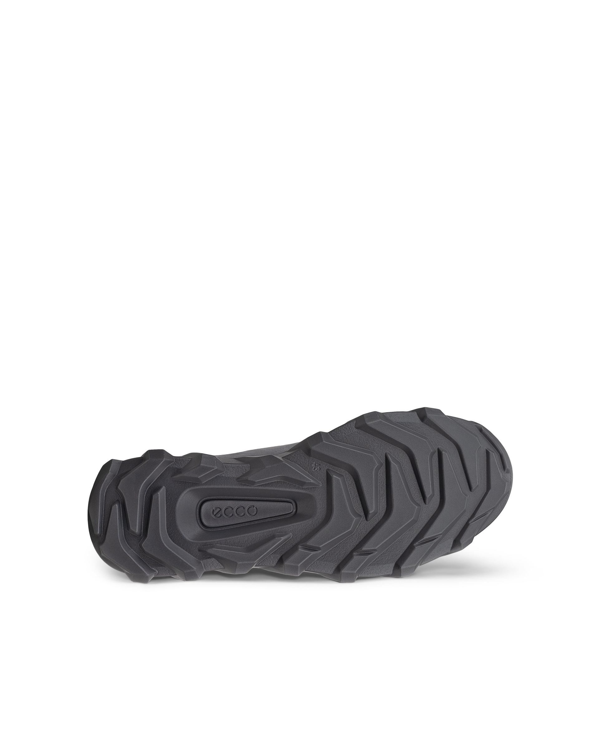 ECCO® MX baskets de plein air en nubuck pour homme - Gris - Sole