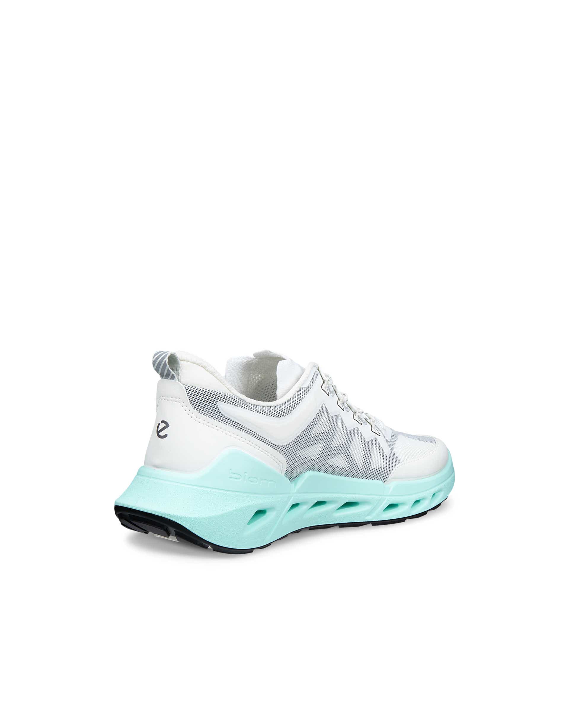 Women's ECCO® Biom 720 Textile Sneaker - White - Back