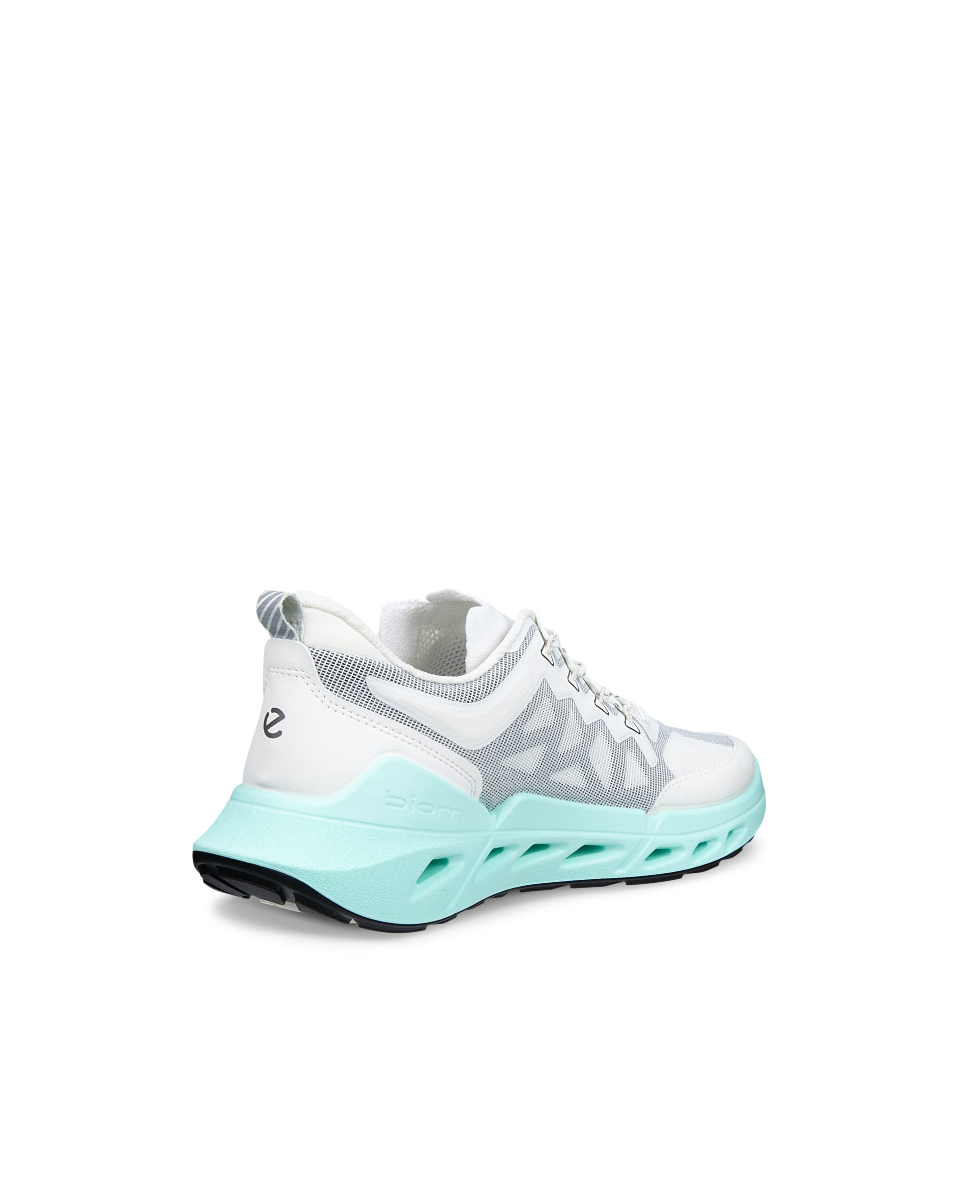 Women's ECCO® Biom 720 Textile Sneaker - White - Back