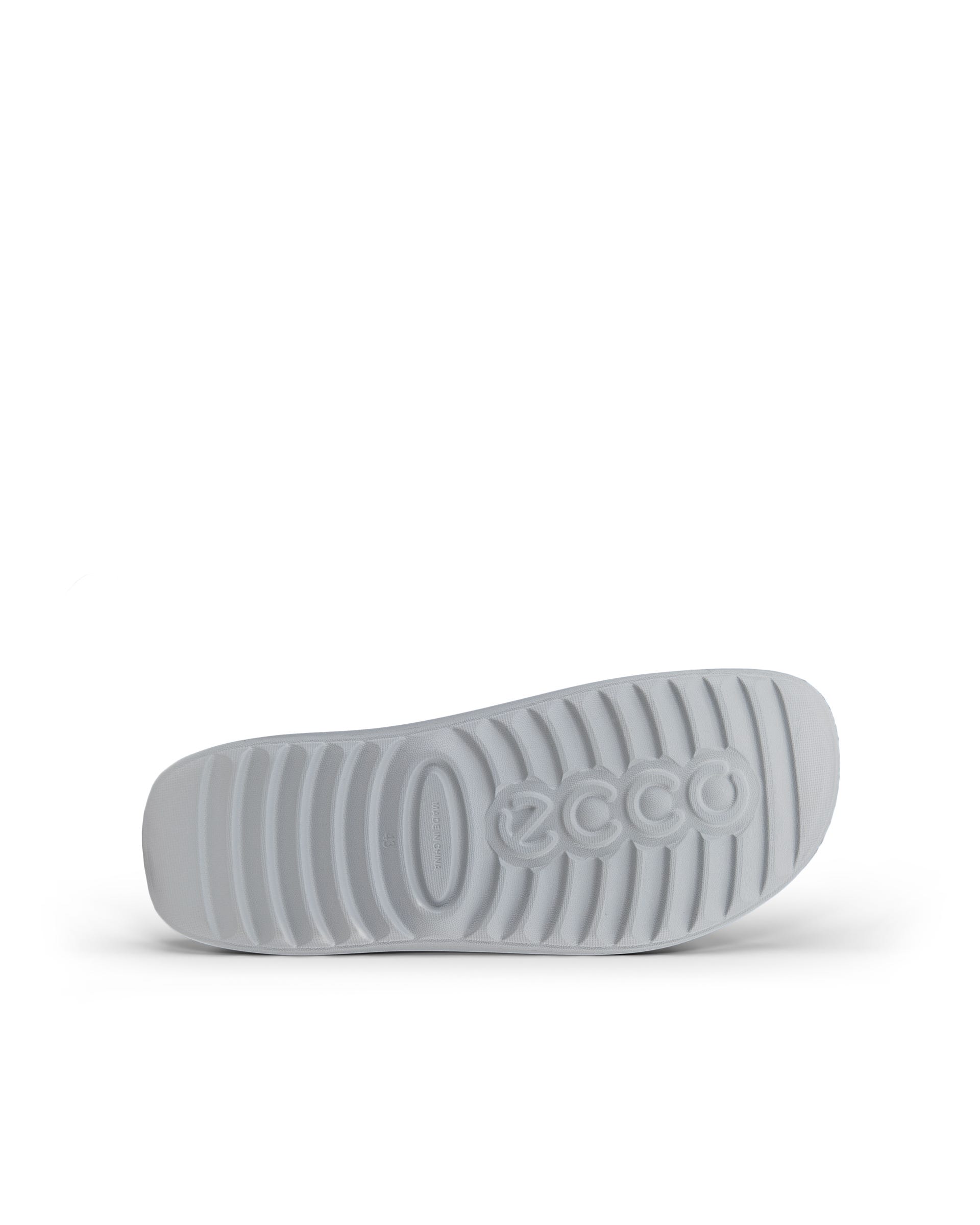 남성 ECCO Cozmo Slide 슬라이더 - 그레이 - Sole