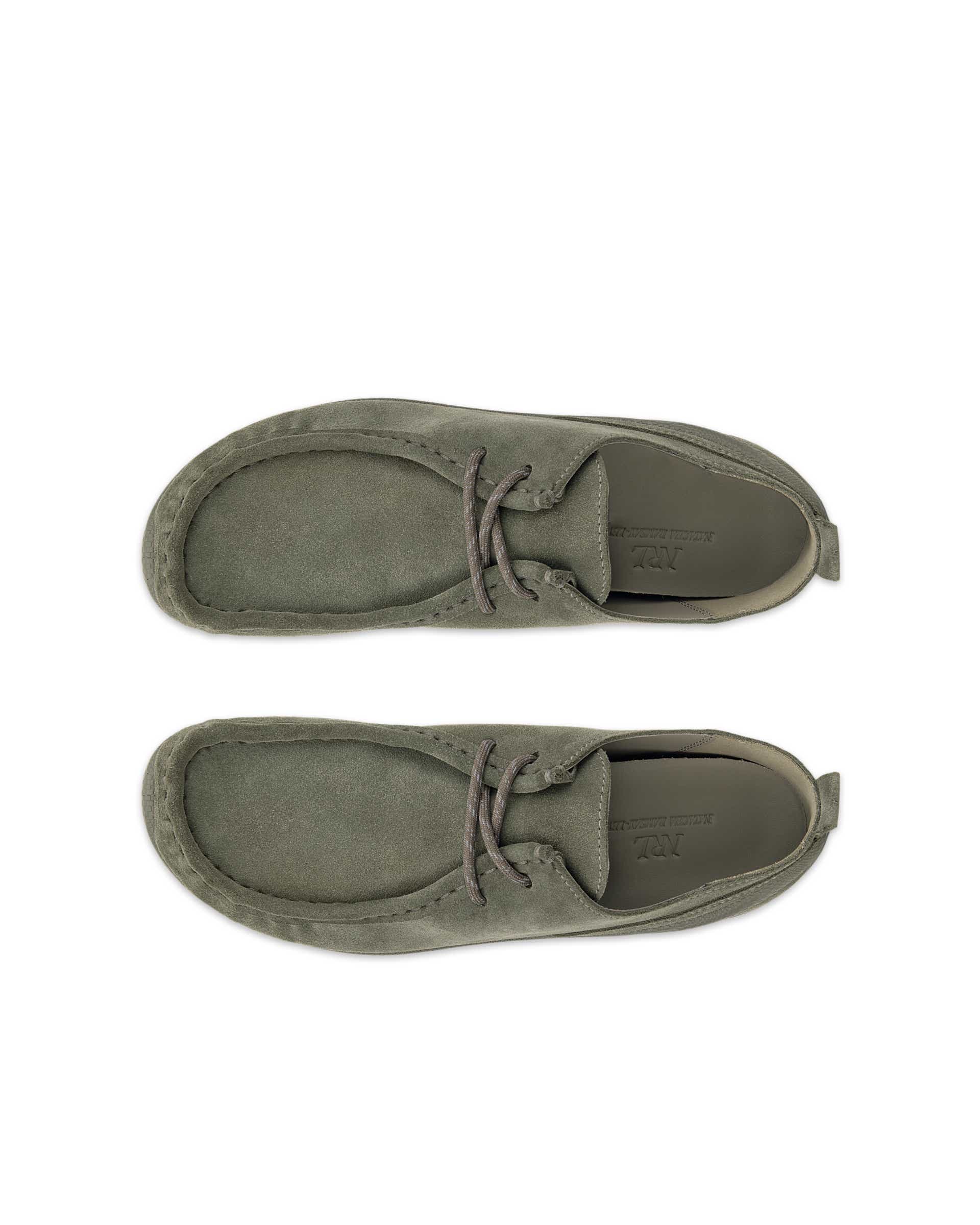 ECCO Biom Lite Women ウィメンズ レザーシューズ - グリーン - Top left pair