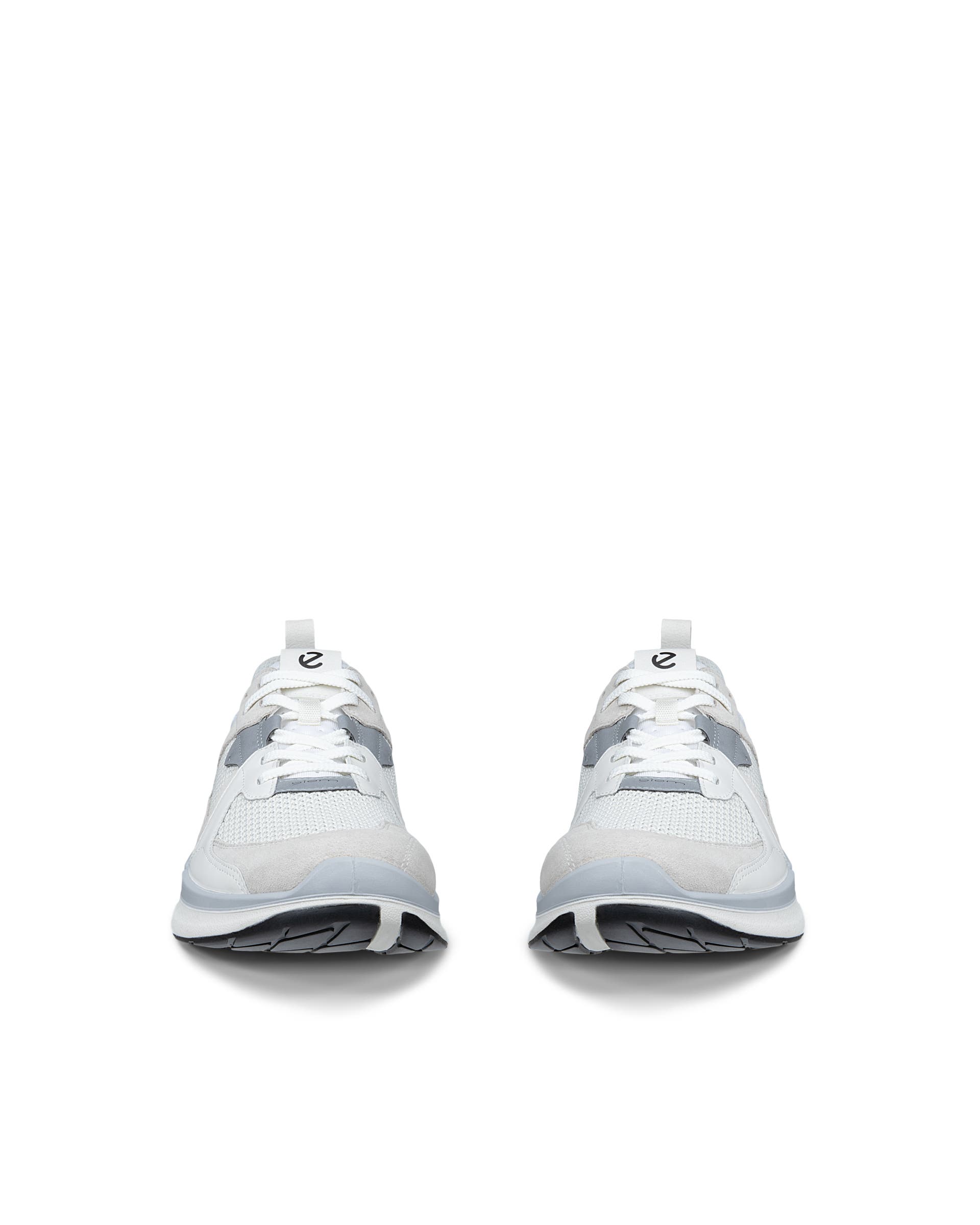 ECCO BIOM 2.2 MEN メンズ レザースニーカー - ホワイト - Front pair