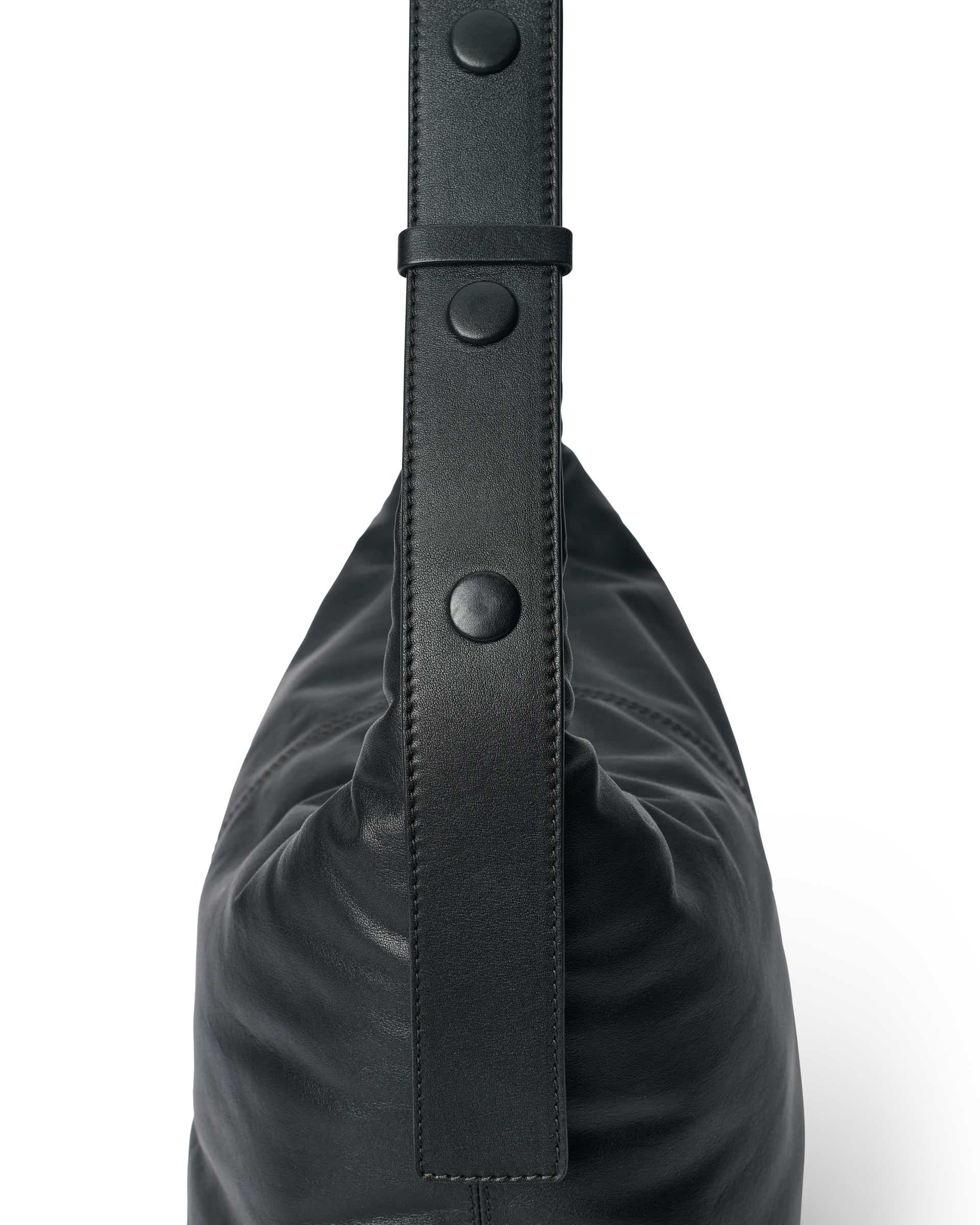 ECCO SOFT MEDIUM HOBO BAG - Black - Detail-2