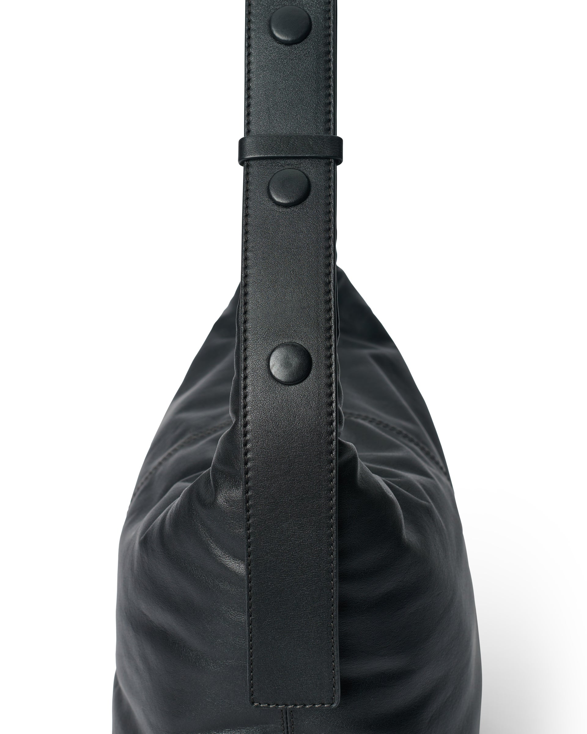 ECCO Hobo Soft レザーホーボーバッグ - ブラック - Detail-2