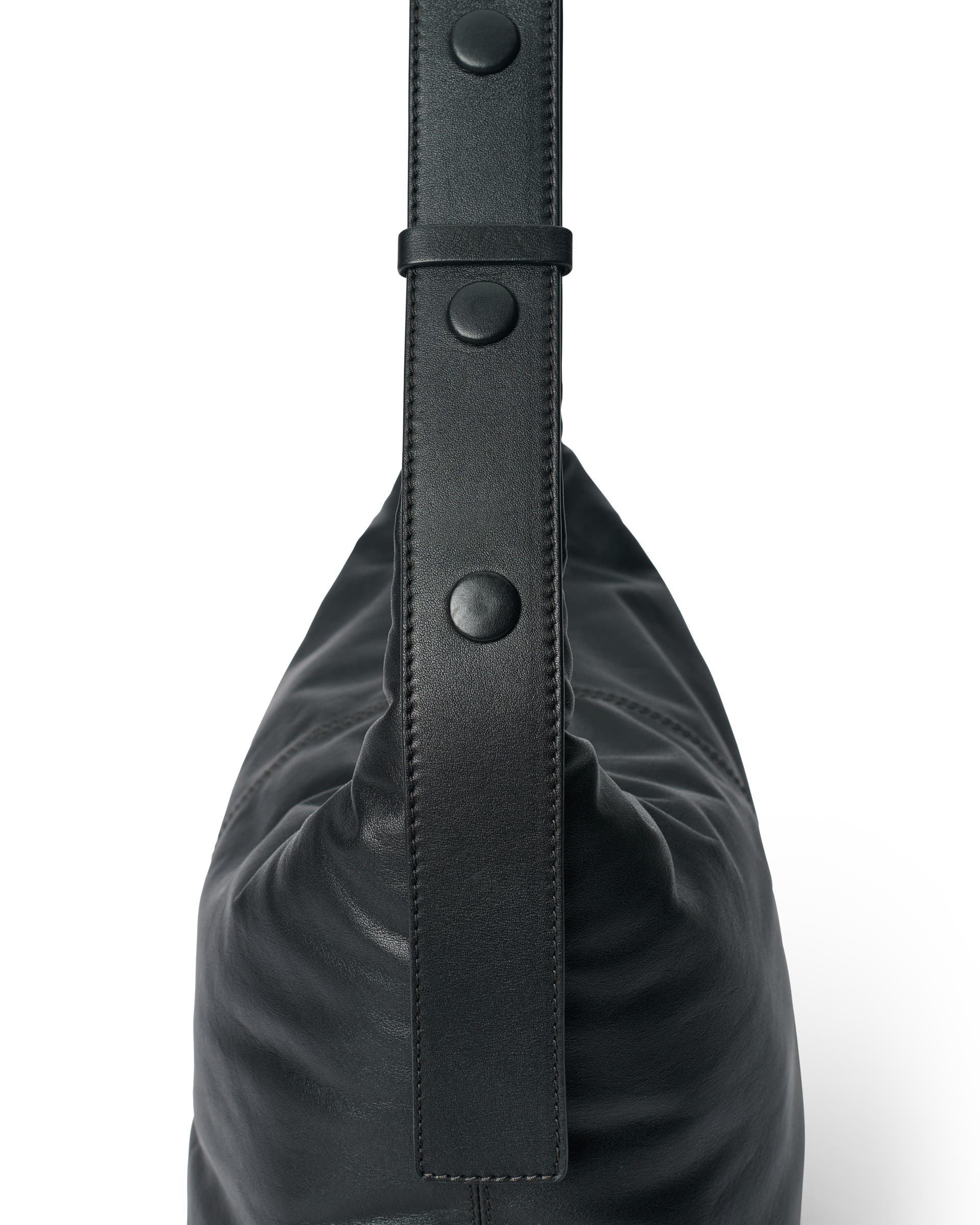 ECCO SOFT MEDIUM HOBO BAG - Black - Detail-2
