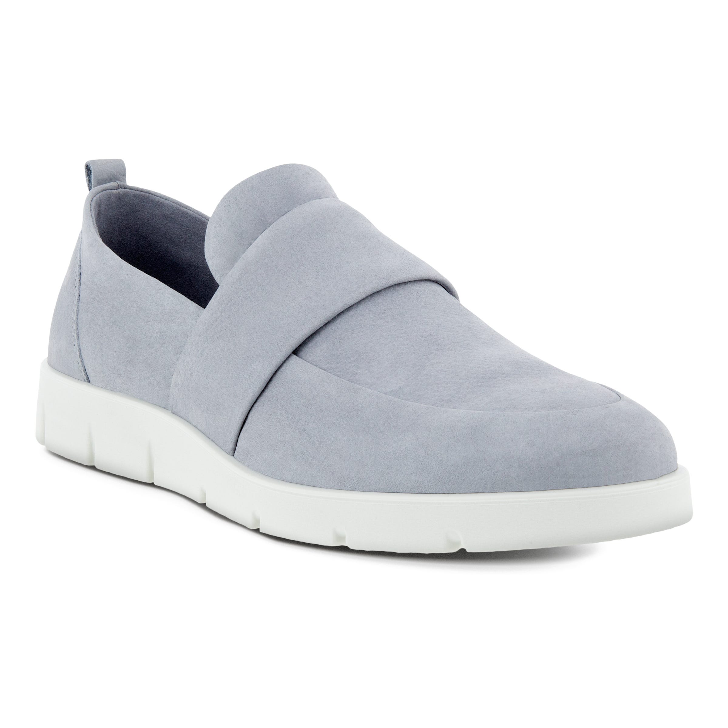 Women's ECCO® Bella Nubuck Loafer - Blue - Main