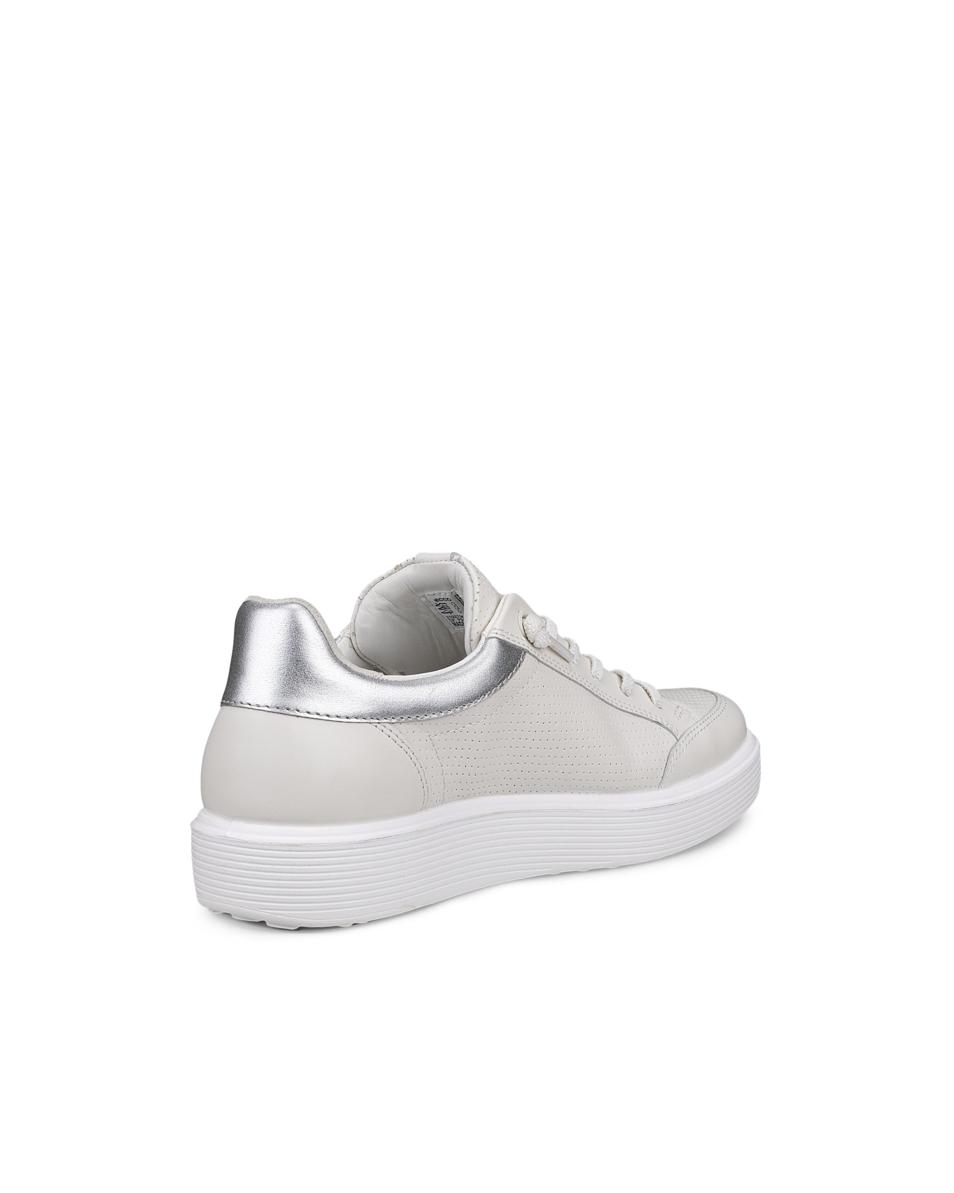 ECCO® Soft 60 baskets en cuir pour femme - Blanc - Back