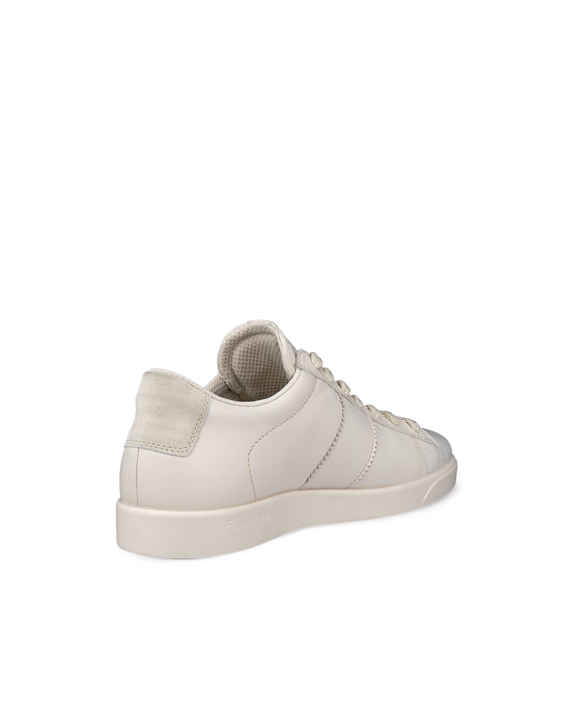 ECCO® STREET LITE baskets en cuir pour femme - Beige - Back