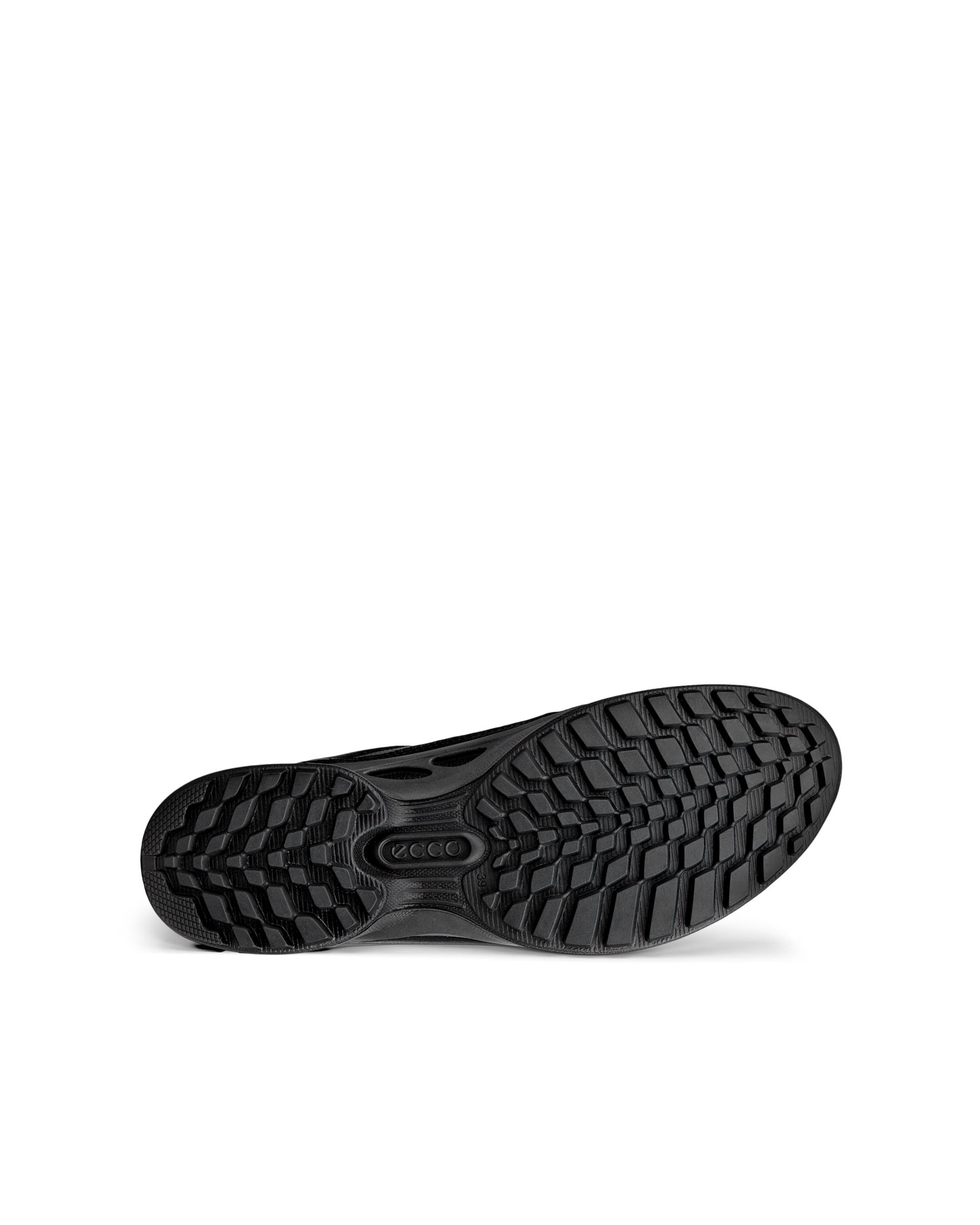 Women's ECCO® Biom Energi Leather Outdoor Sneaker - Black - Sole