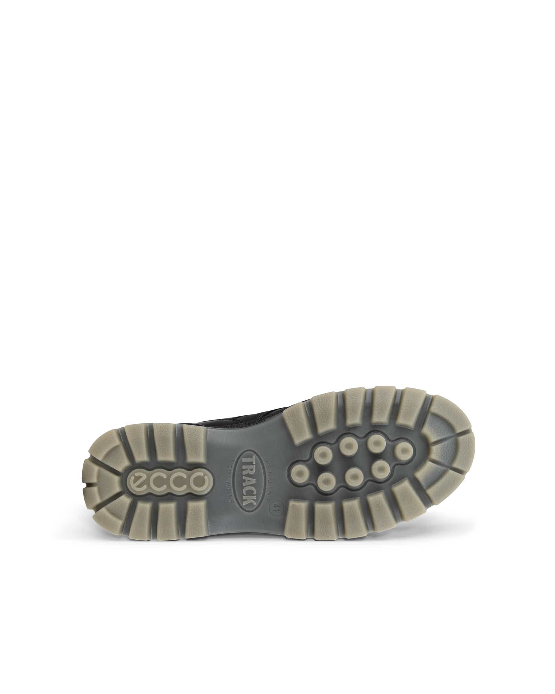 ECCO® Track 25 chaussures de plein air mi-hautes en cuir Gore-Tex pour homme - Noir - Sole