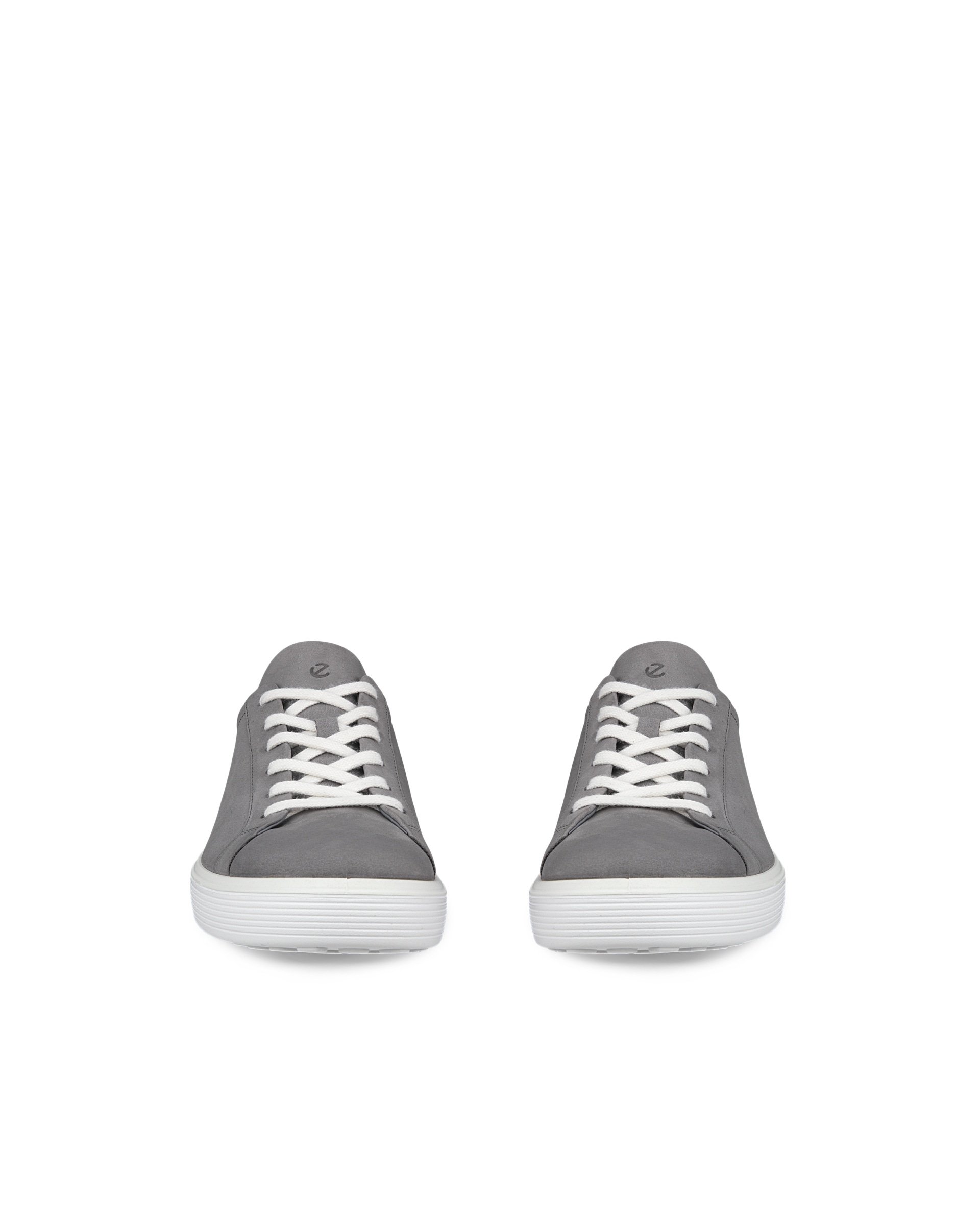 Pánské nubukové tenisky ECCO® Soft 60 - Šedá - Front pair