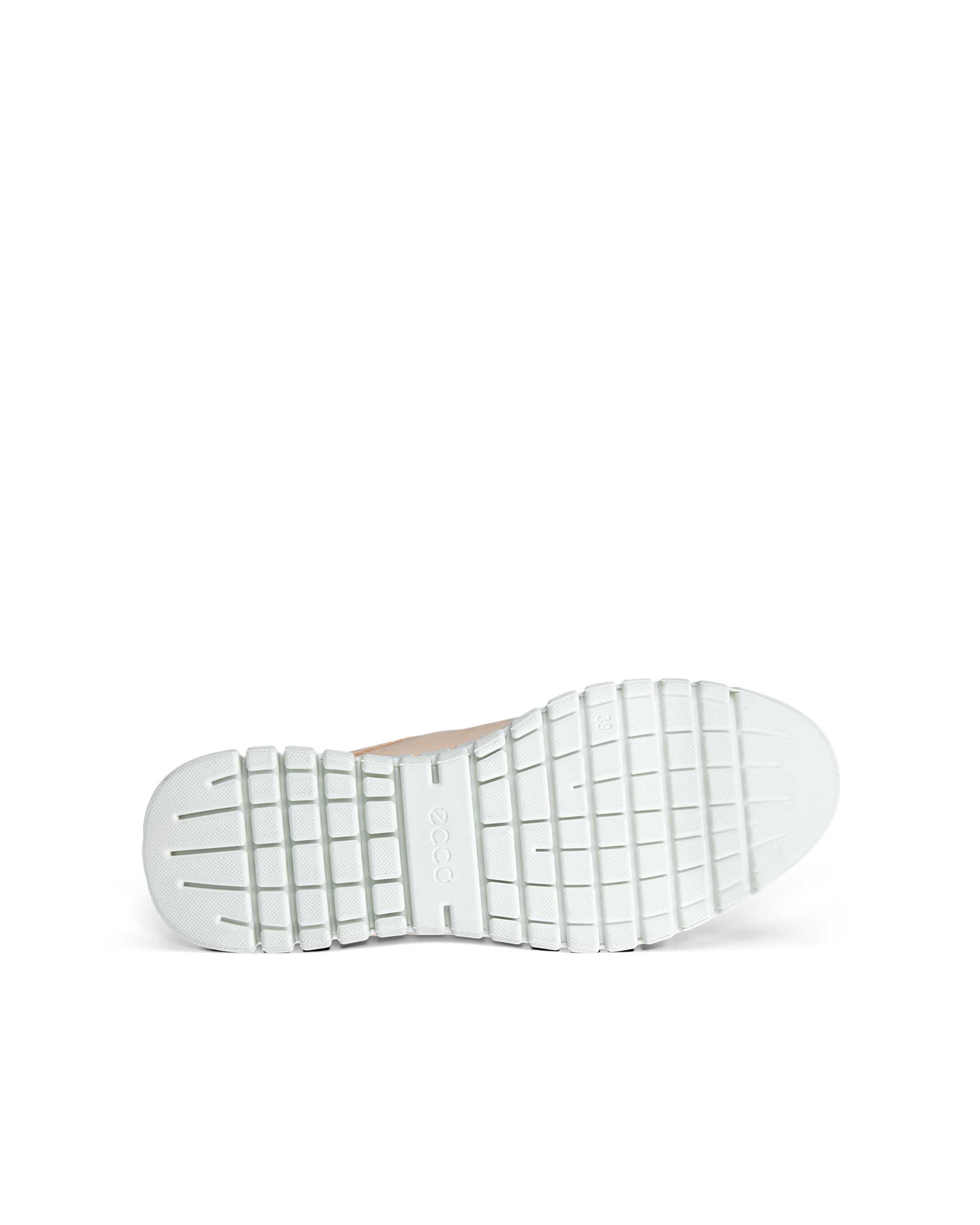 ECCO® GRUUV LITE Damen Nubuk-Schnürschuh - Beige - Sole