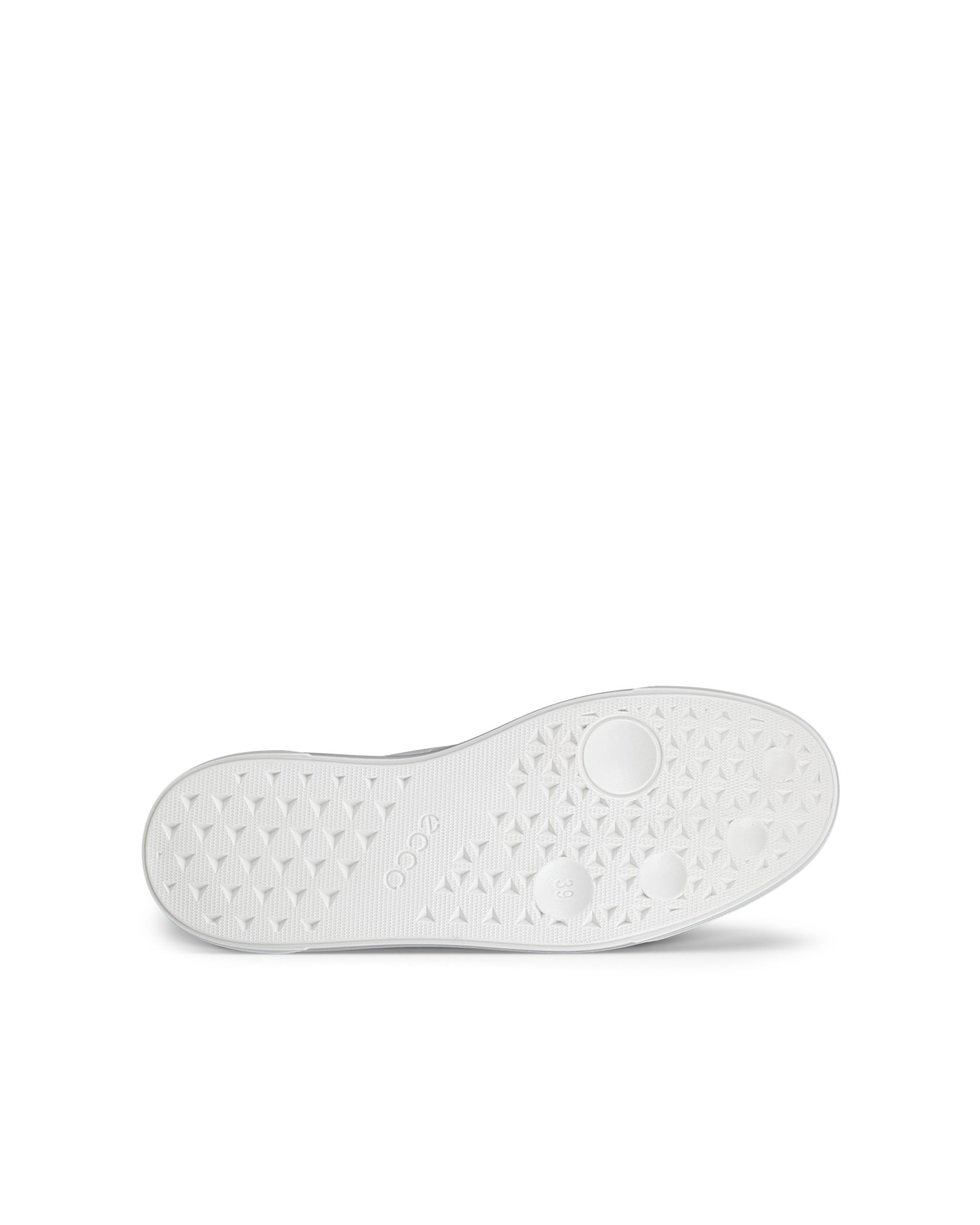 ECCO® Street Platform Dames leren sneaker - Wit - Sole