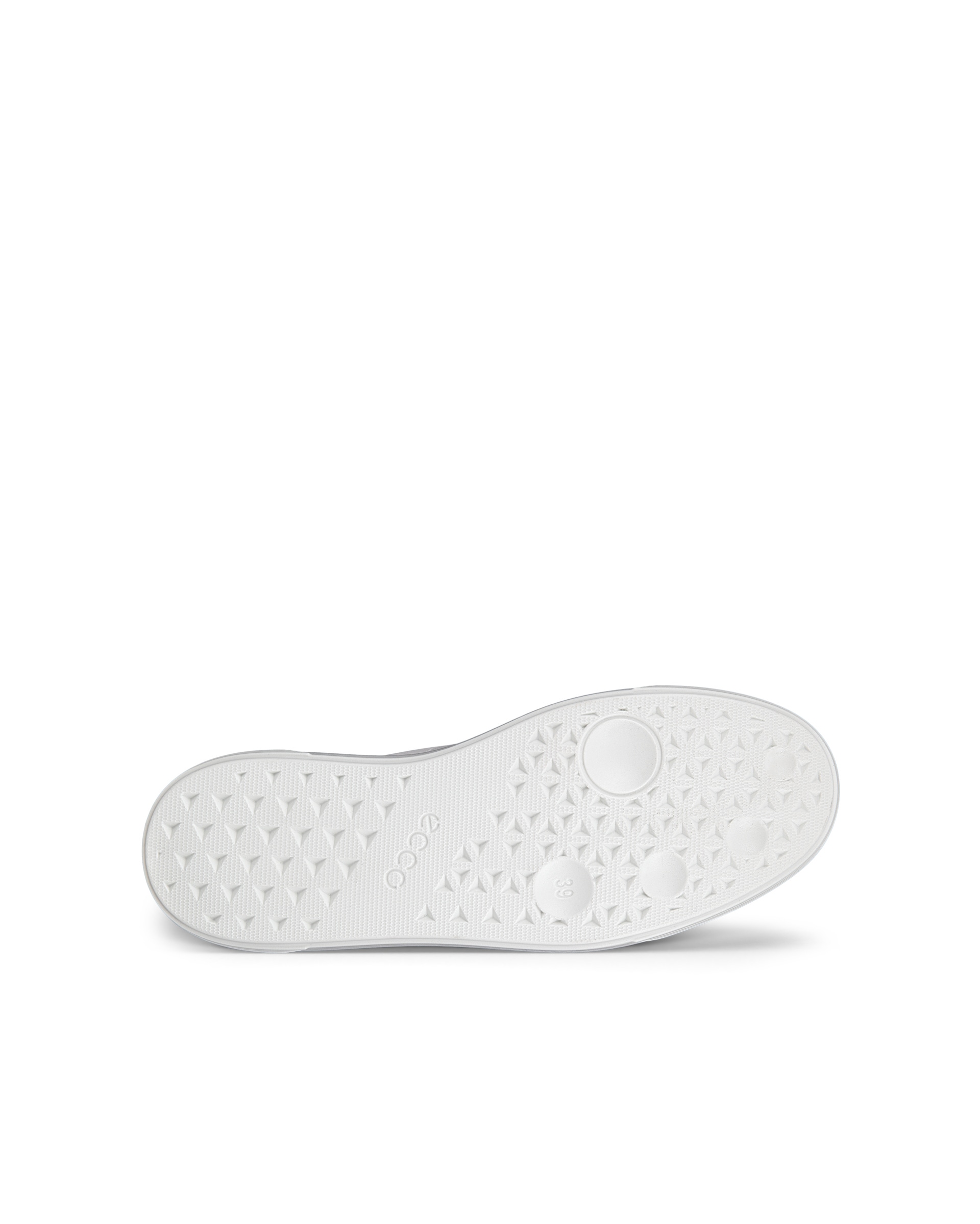 ECCO® Street Platform baskets en cuir pour femme - Blanc - Sole