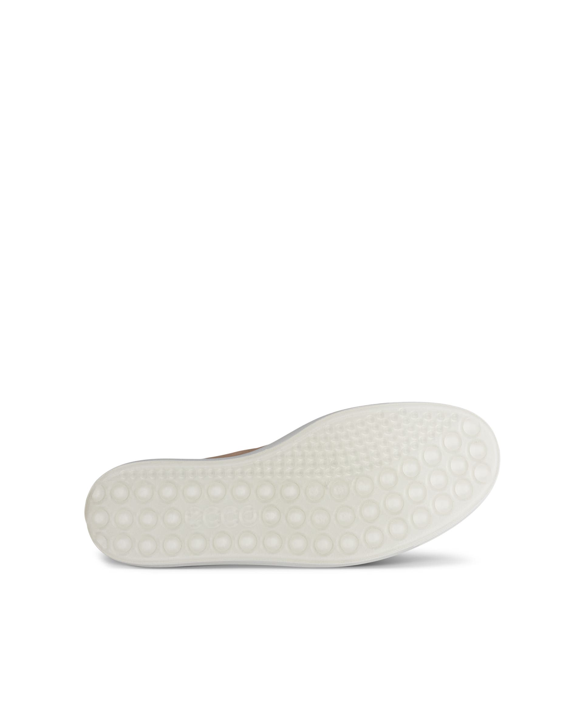 Women's ECCO® Soft 7 Nubuck Side-Zip Bootie - Brown - Sole