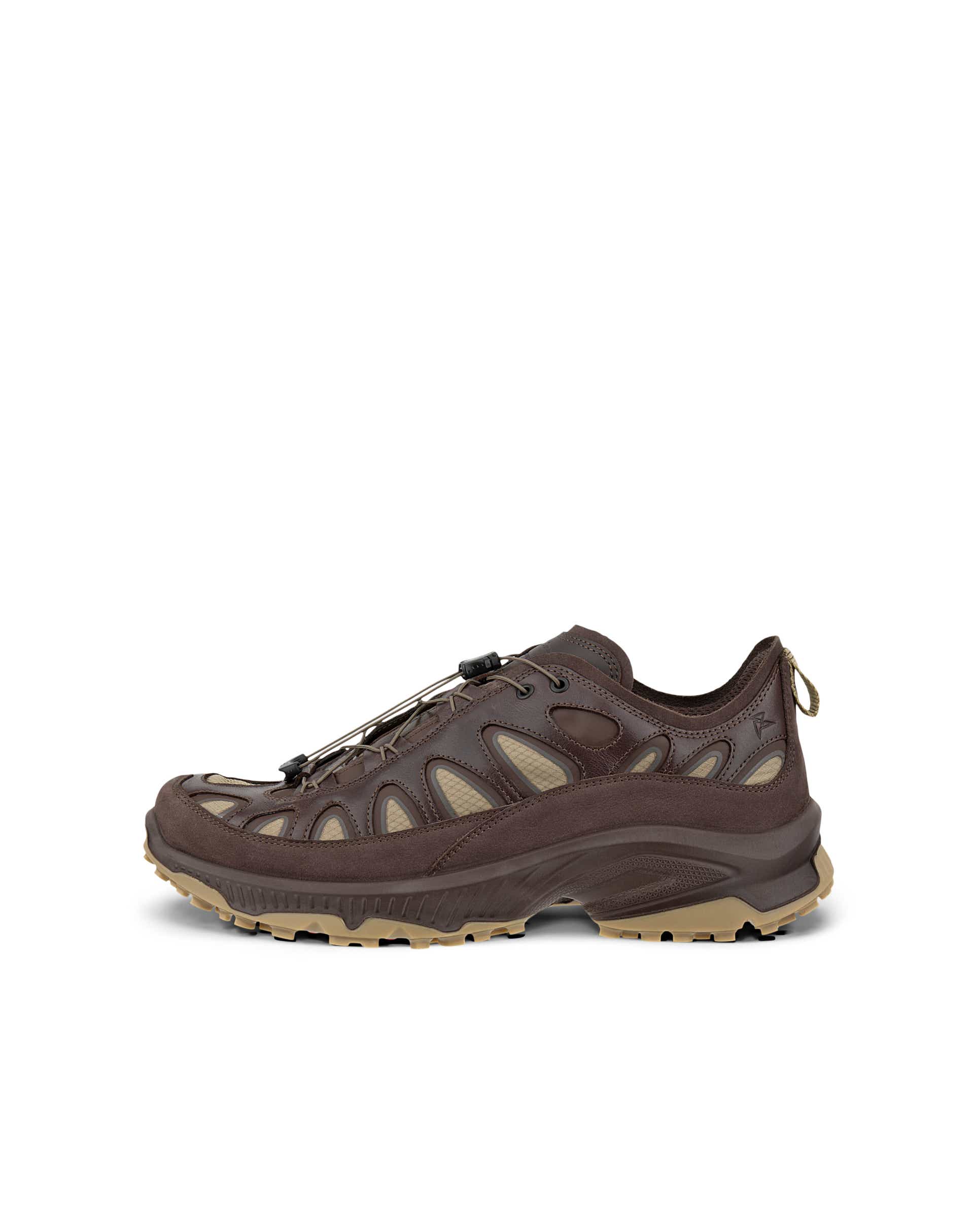 ECCO RECEPTOR XP MEN メンズ レザーシューズ - ブラウン - Outside