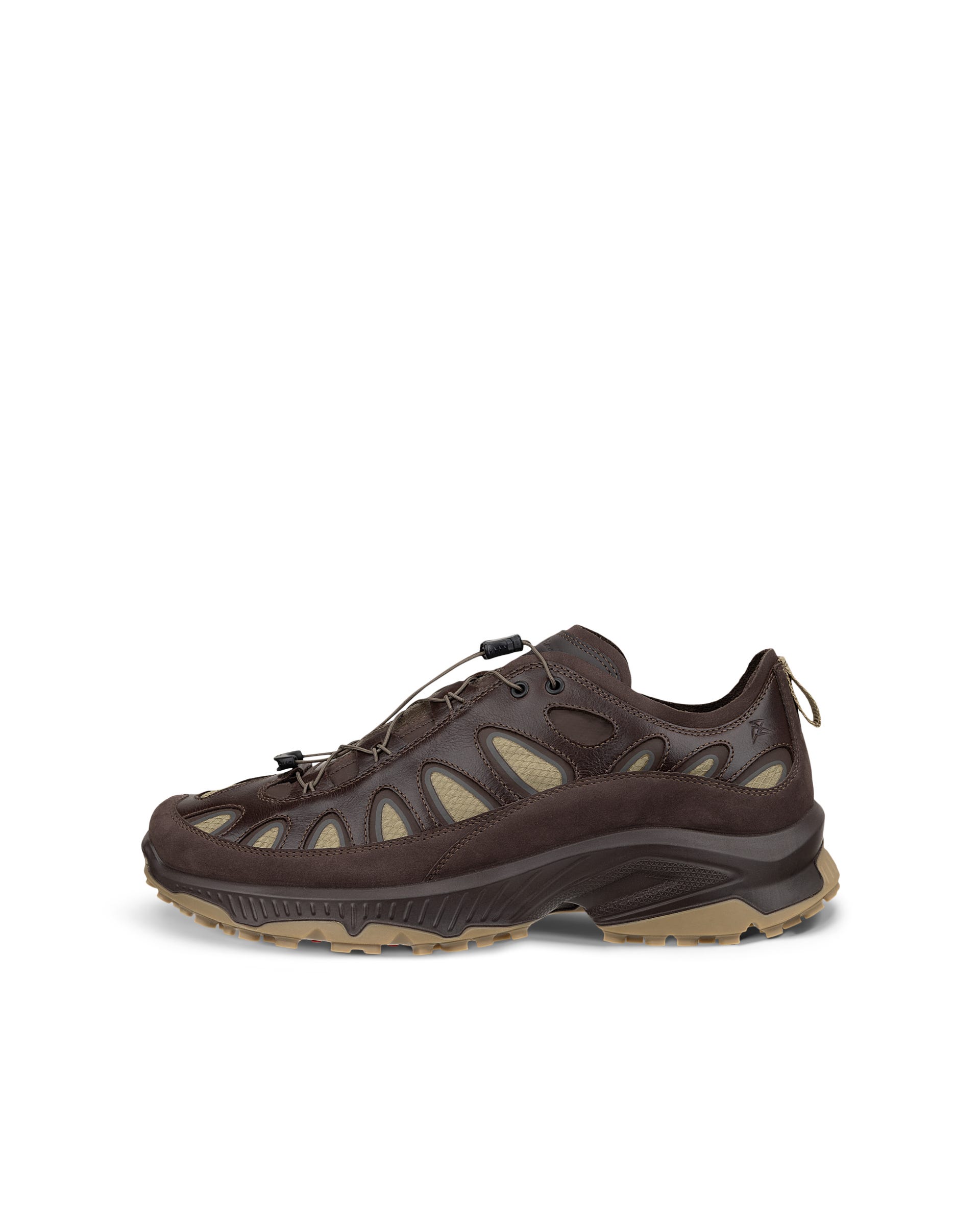 ECCO RECEPTOR XP MEN メンズ レザーシューズ - ブラウン - Outside