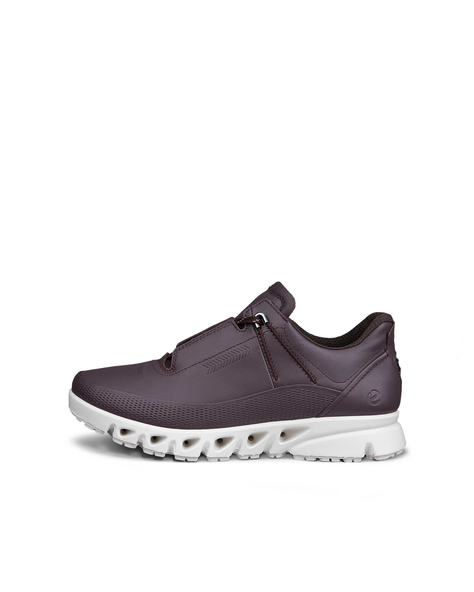 Naisten ECCO® MULTI-VENT nahkainen Gore-Tex-lenkkitossu - Violetti - Outside