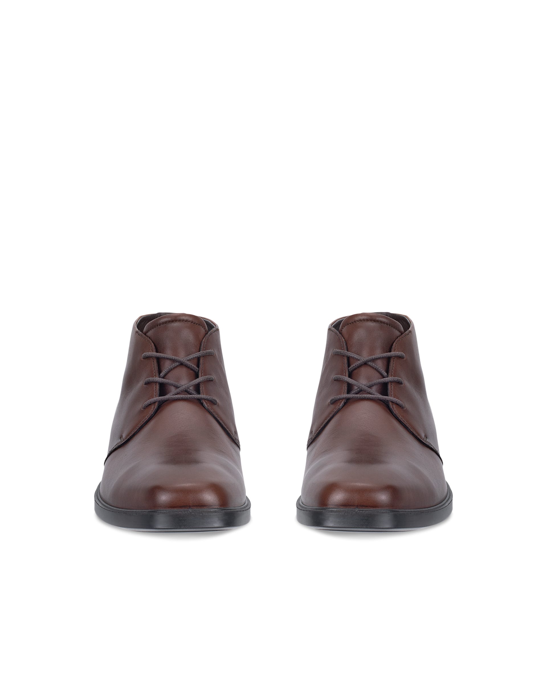 Men's ECCO® METROPOLE MILAN Leather Waterproof Lace-Up Boot - Brown - Outside