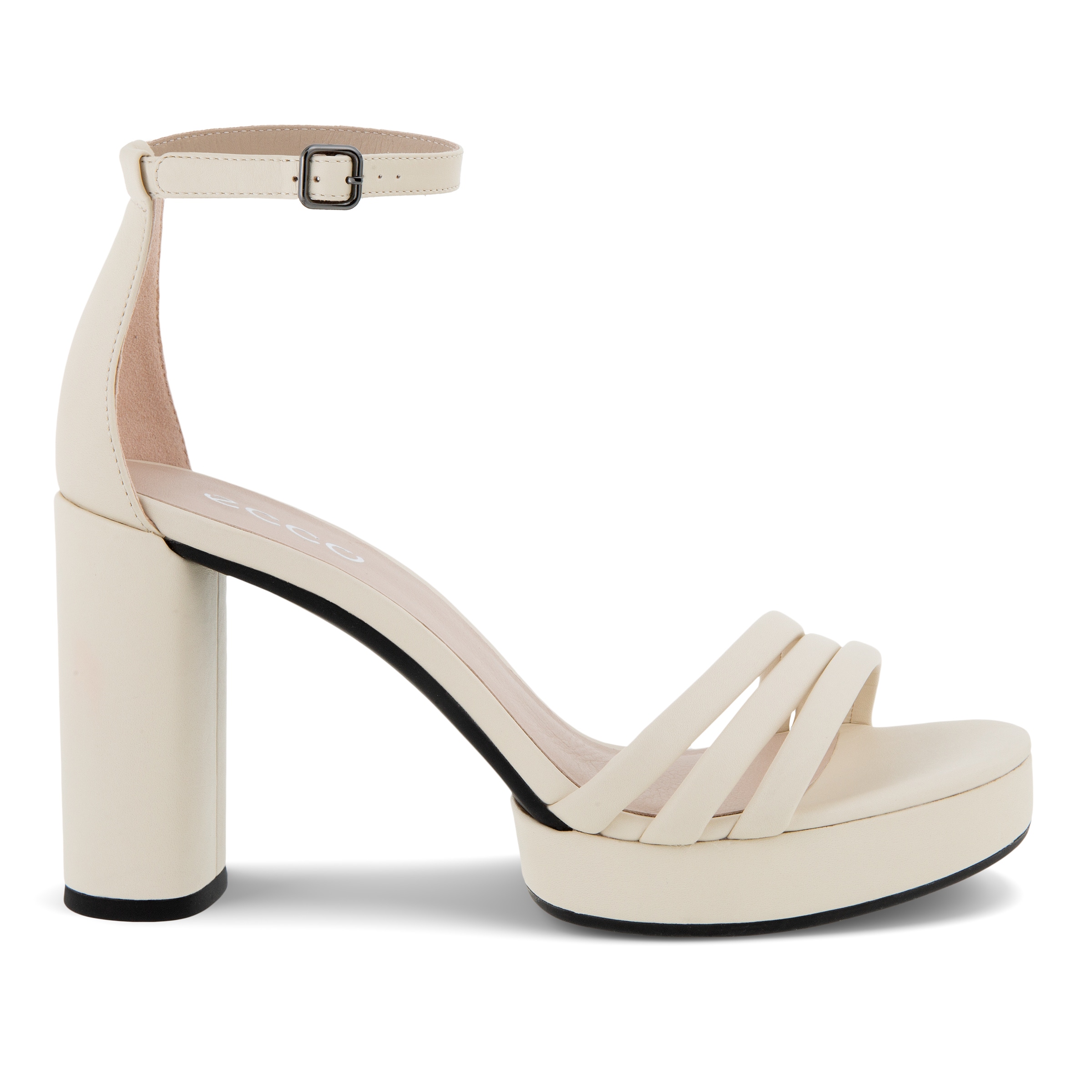 Ecco Elevate Ecco Womens Heels ECCO Elevate Sculpted Sandal 75 Beige