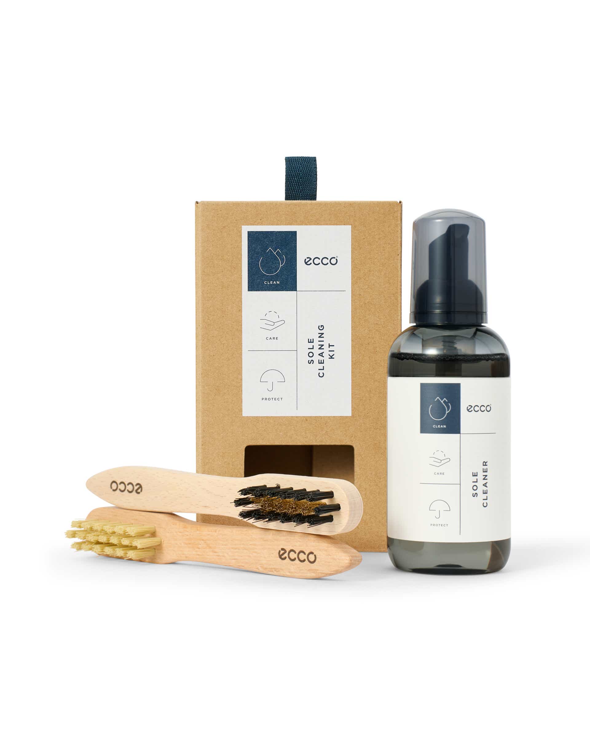 Sada na čištění podešví ECCO® Sole Cleaning Kit - Bílá - Birdeye