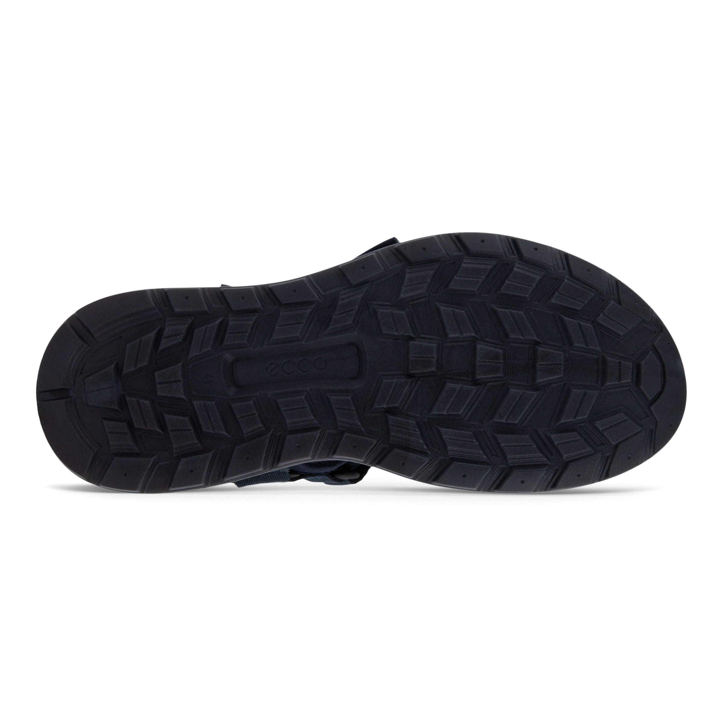 ECCO Exowrap 3S メンズ レザーサンダル - ブルー - Sole
