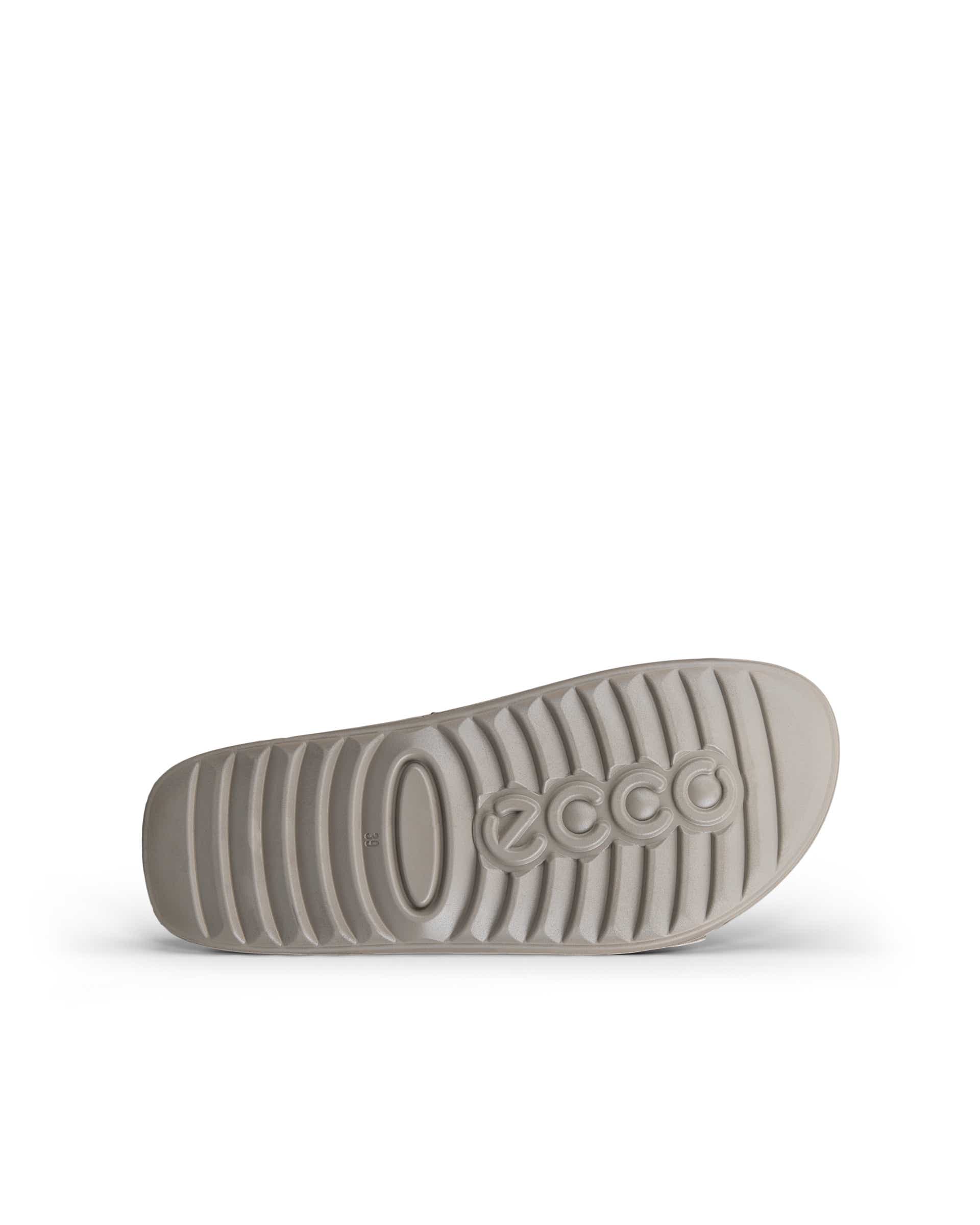 ECCO Cozmo PF ウィメンズ レザーサンダル - ベージュ - Sole