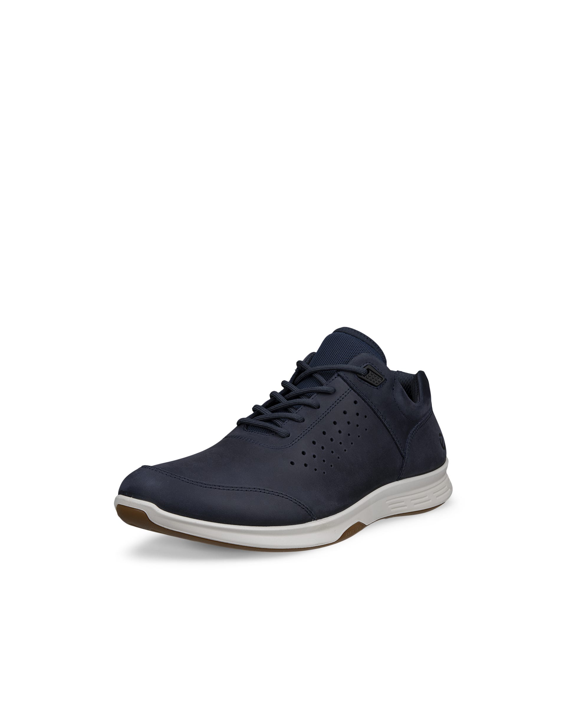 ECCO® EXCEED heren nubuck wandelschoen - Blauw - Main