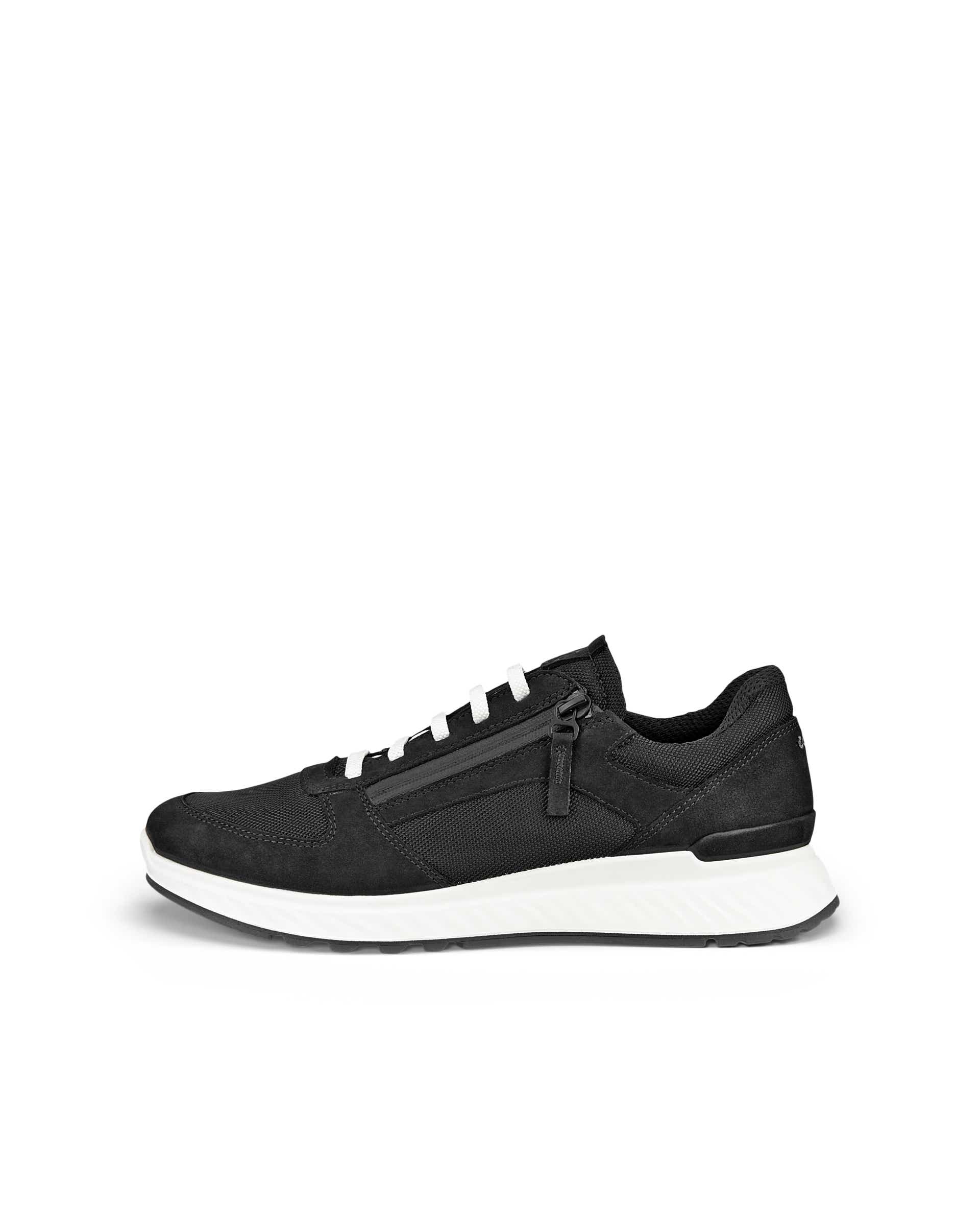 ECCO® Exostride Damen Outdoor-Schuhe aus Nubukleder - Schwarz - Outside