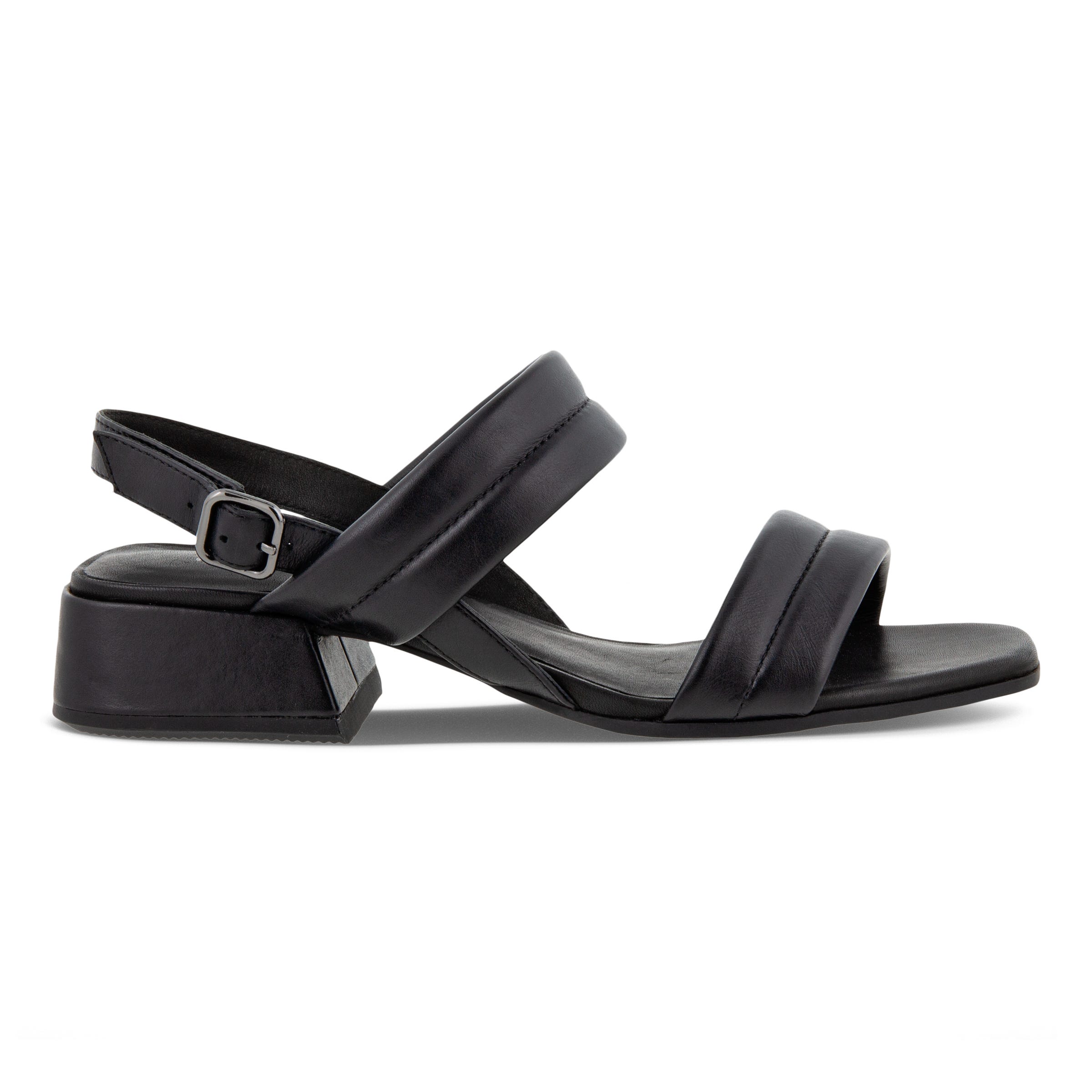 ECCO Women's Elevate Sandals - Black - Outside