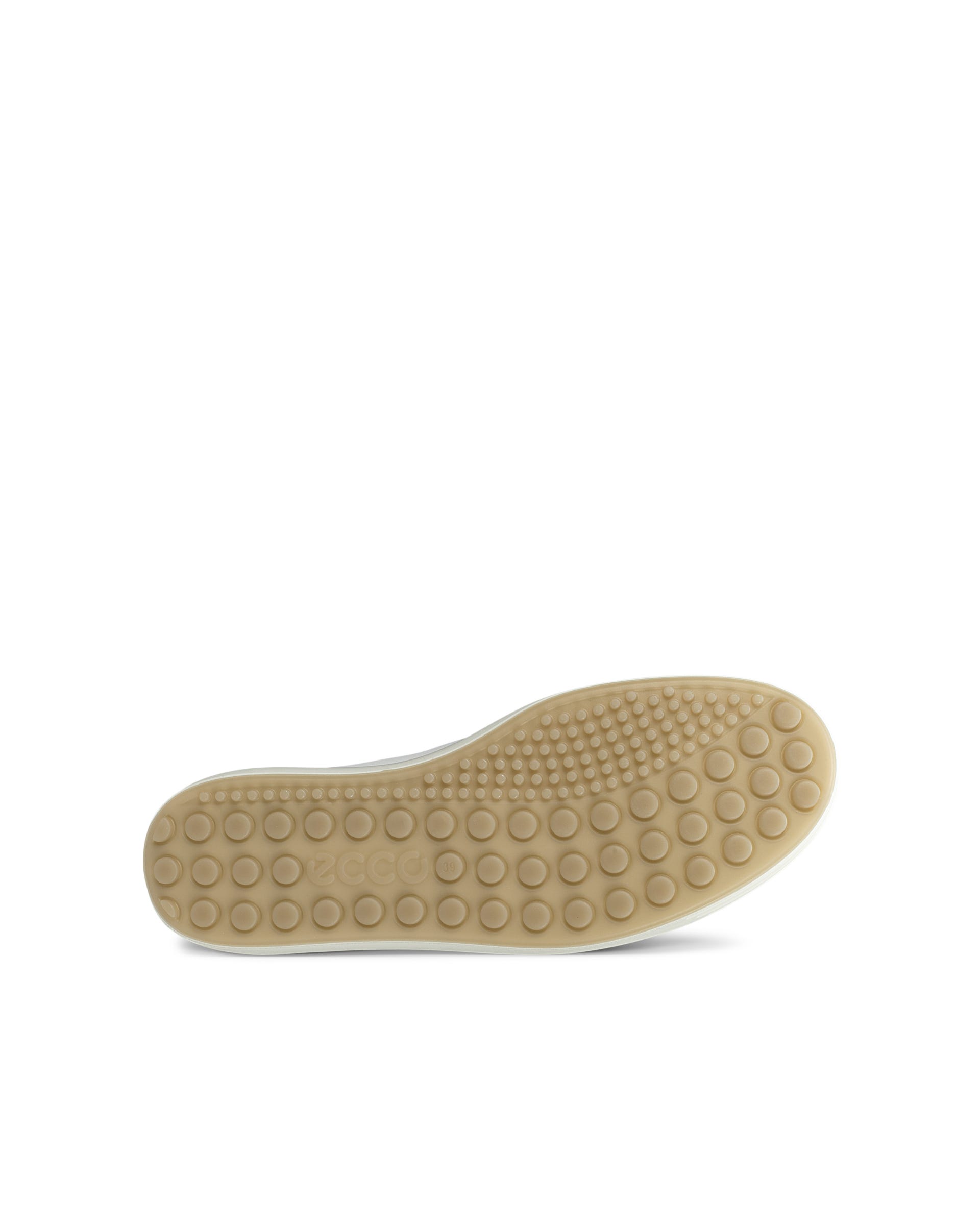 ECCO® SOFT 7 Damen High-Top Sneaker aus Leder - Weiß - Outside