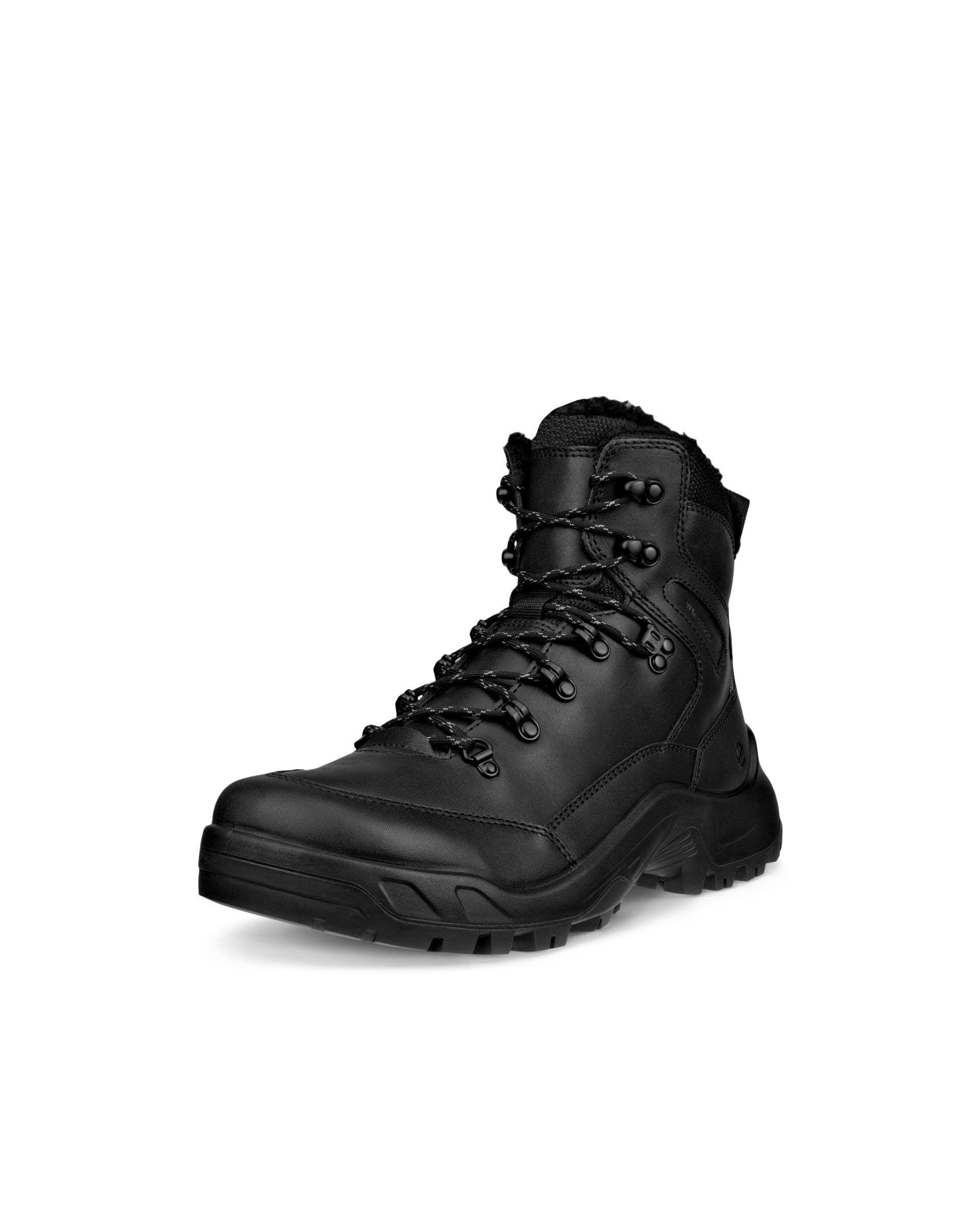 Men's ECCO® Offroad Leather Waterproof Boot - Black - Main